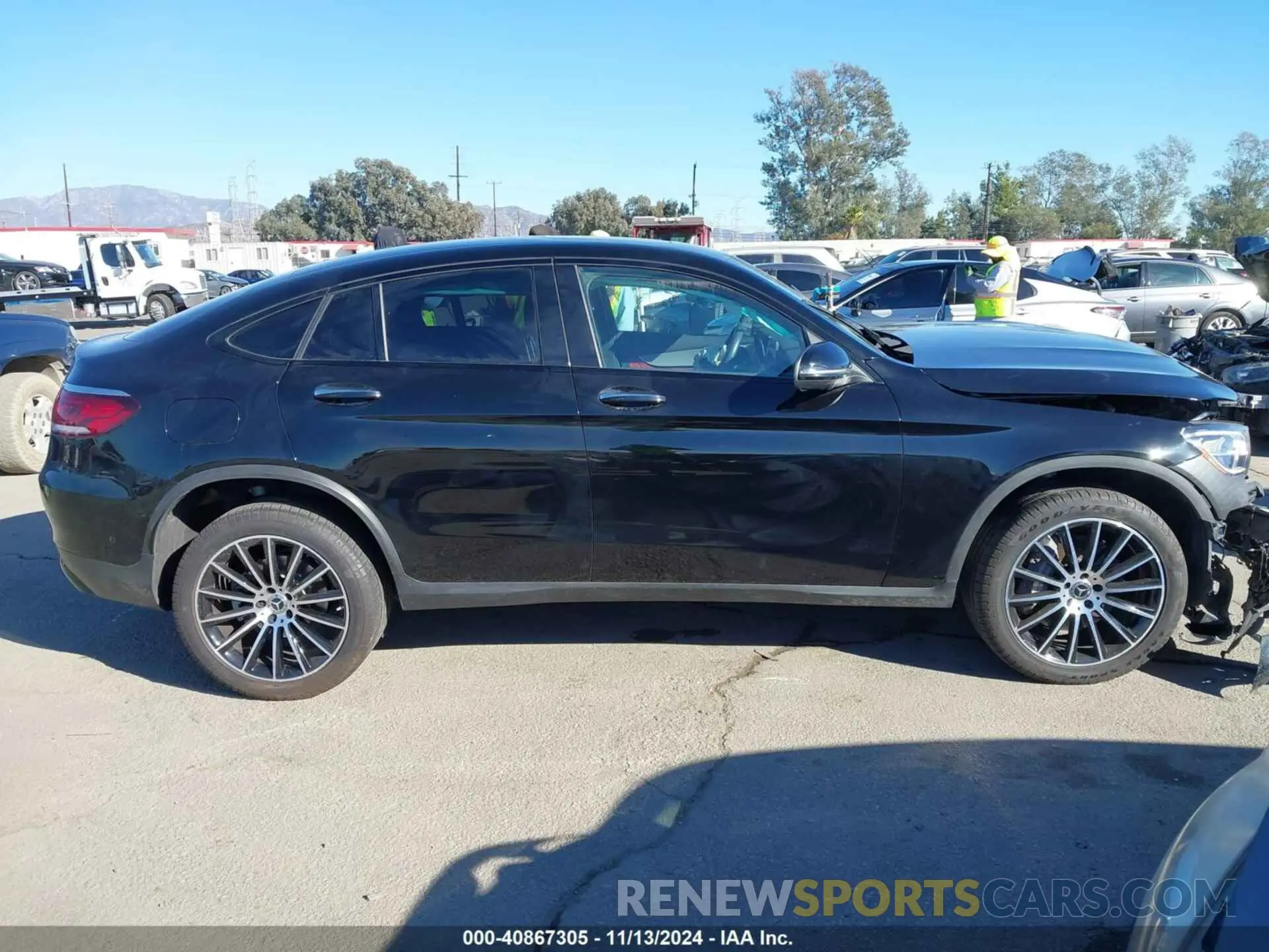 13 fotografías del automóvil dañado W1N0J8EB4PG136373 MERCEDES-BENZ GLC 300 2023