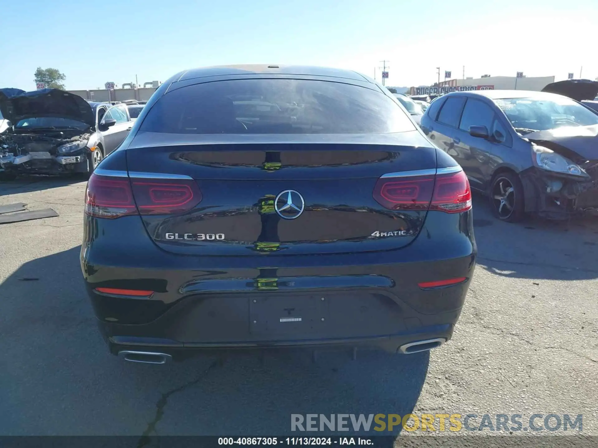 16 fotografías del automóvil dañado W1N0J8EB4PG136373 MERCEDES-BENZ GLC 300 2023