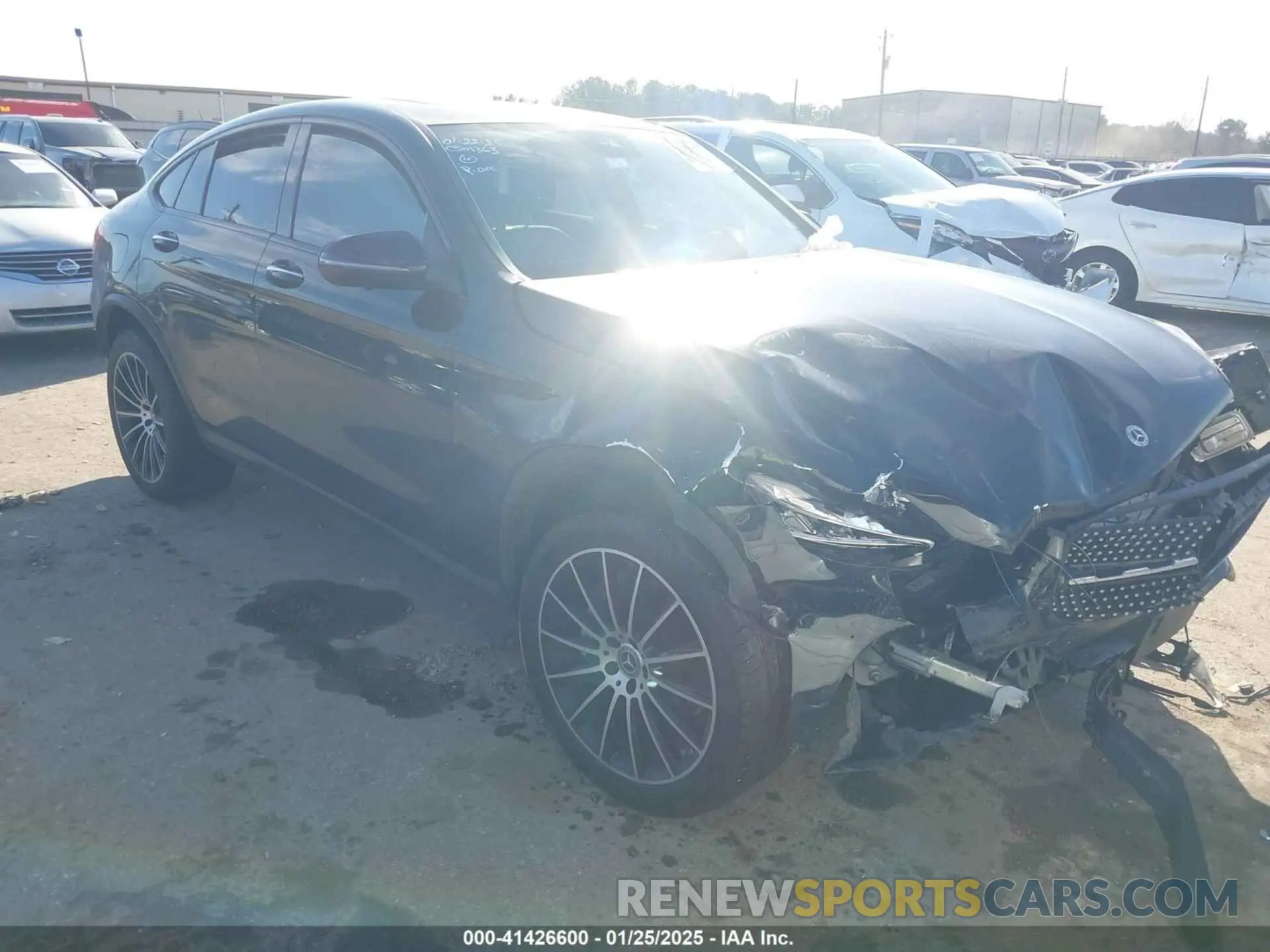 1 fotografías del automóvil dañado W1N0J8EB5PG144370 MERCEDES-BENZ GLC 300 2023