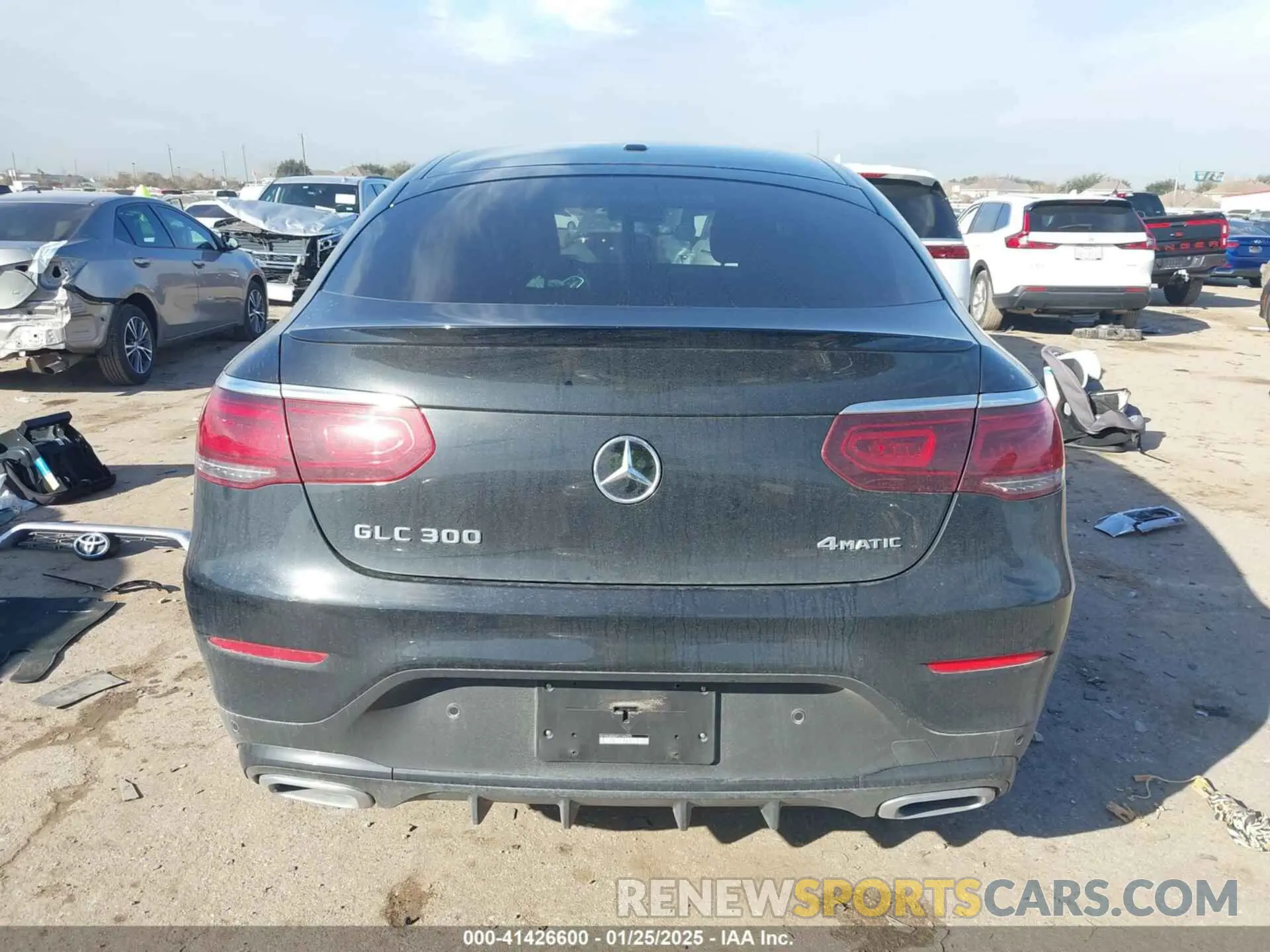 17 fotografías del automóvil dañado W1N0J8EB5PG144370 MERCEDES-BENZ GLC 300 2023