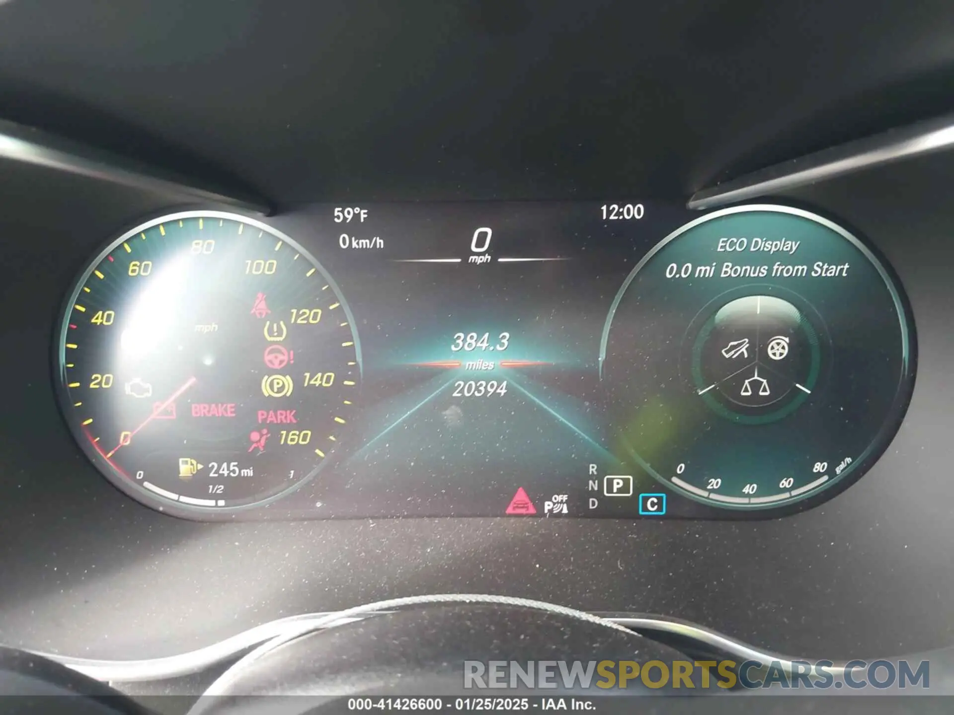 7 fotografías del automóvil dañado W1N0J8EB5PG144370 MERCEDES-BENZ GLC 300 2023
