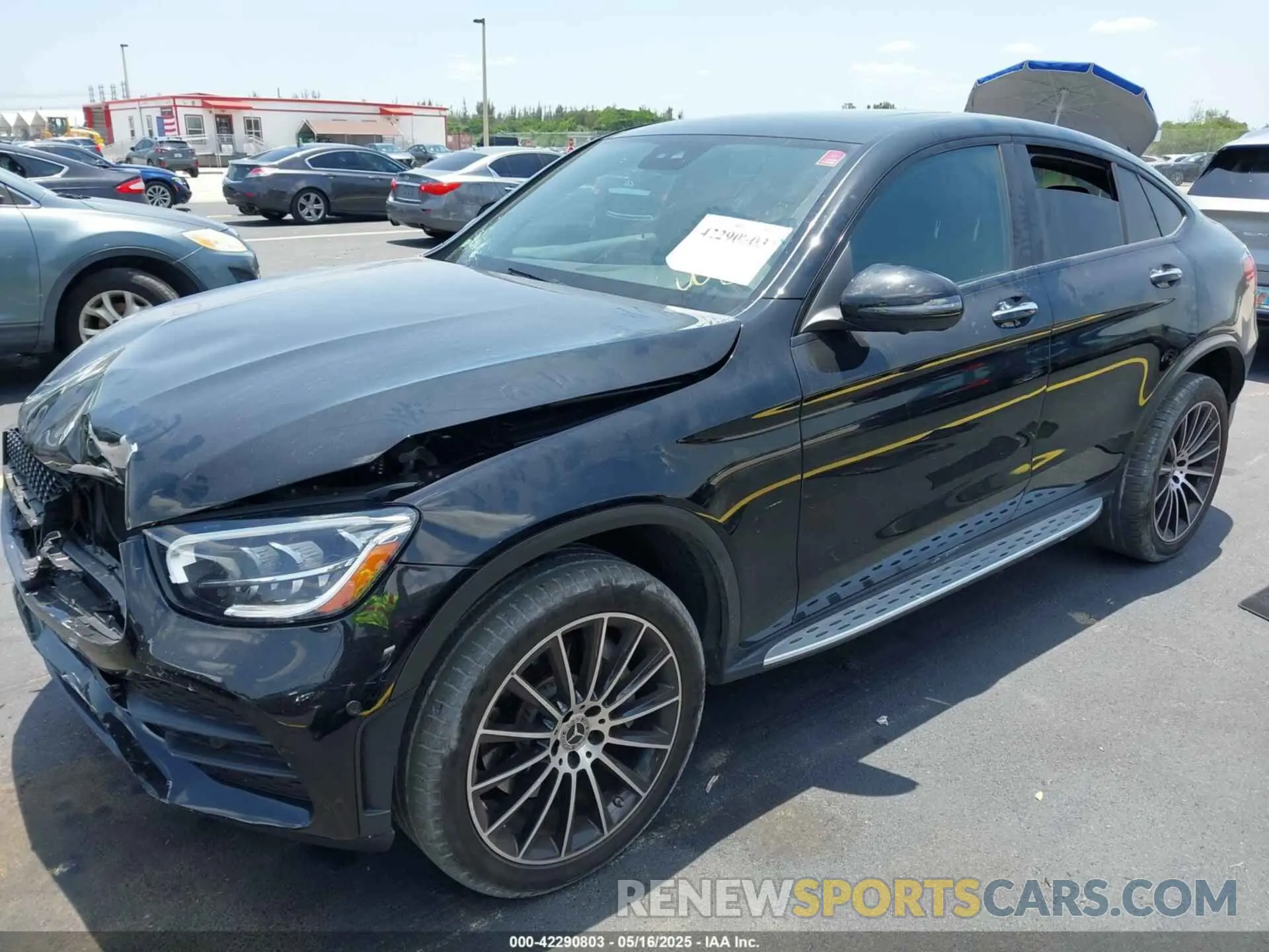 2 fotografías del automóvil dañado W1N0J8EB5PG146197 MERCEDES-BENZ GLC 300 2023