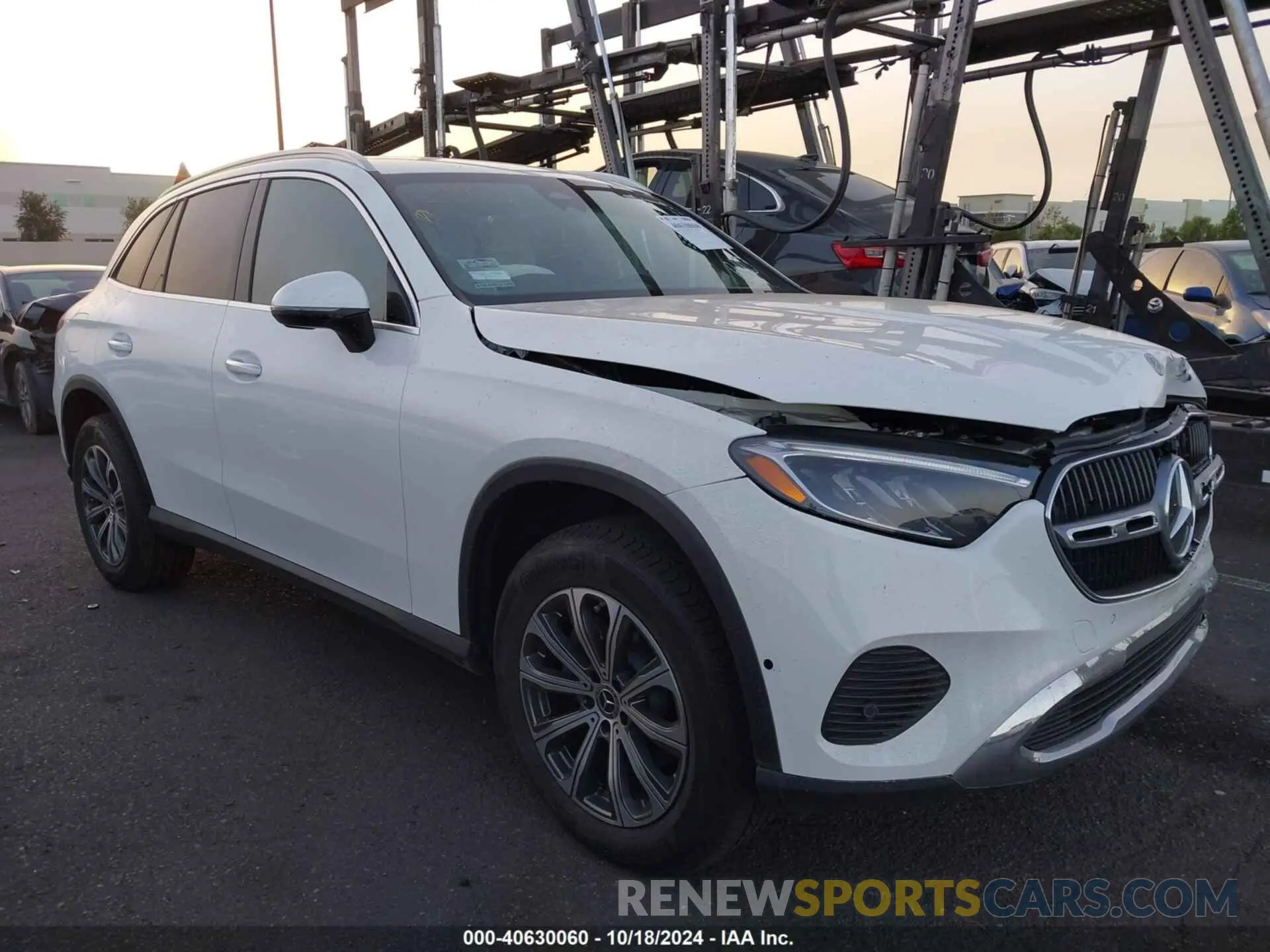 1 fotografías del automóvil dañado W1NKM4GB6PU032958 MERCEDES-BENZ GLC 300 2023