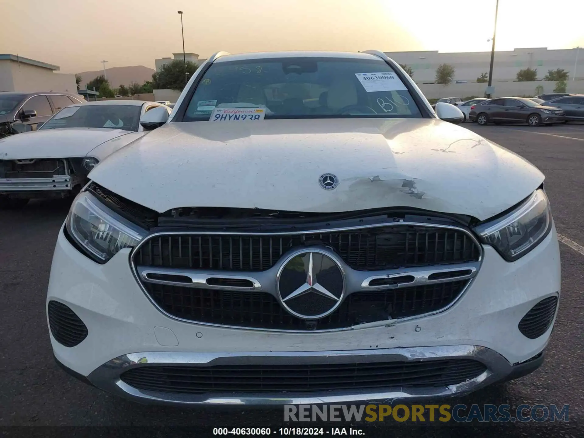 12 fotografías del automóvil dañado W1NKM4GB6PU032958 MERCEDES-BENZ GLC 300 2023