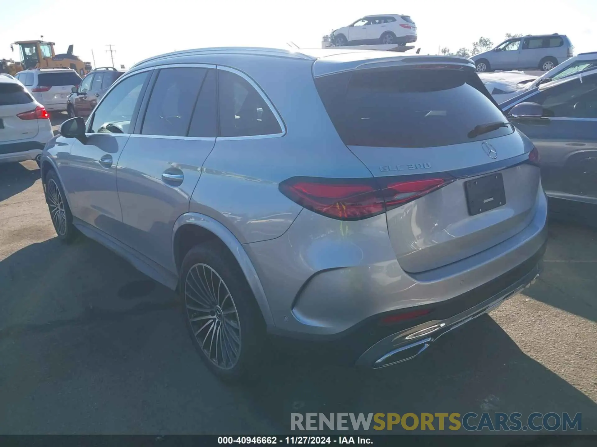 3 fotografías del automóvil dañado W1NKM4GB9PF040511 MERCEDES-BENZ GLC 300 2023