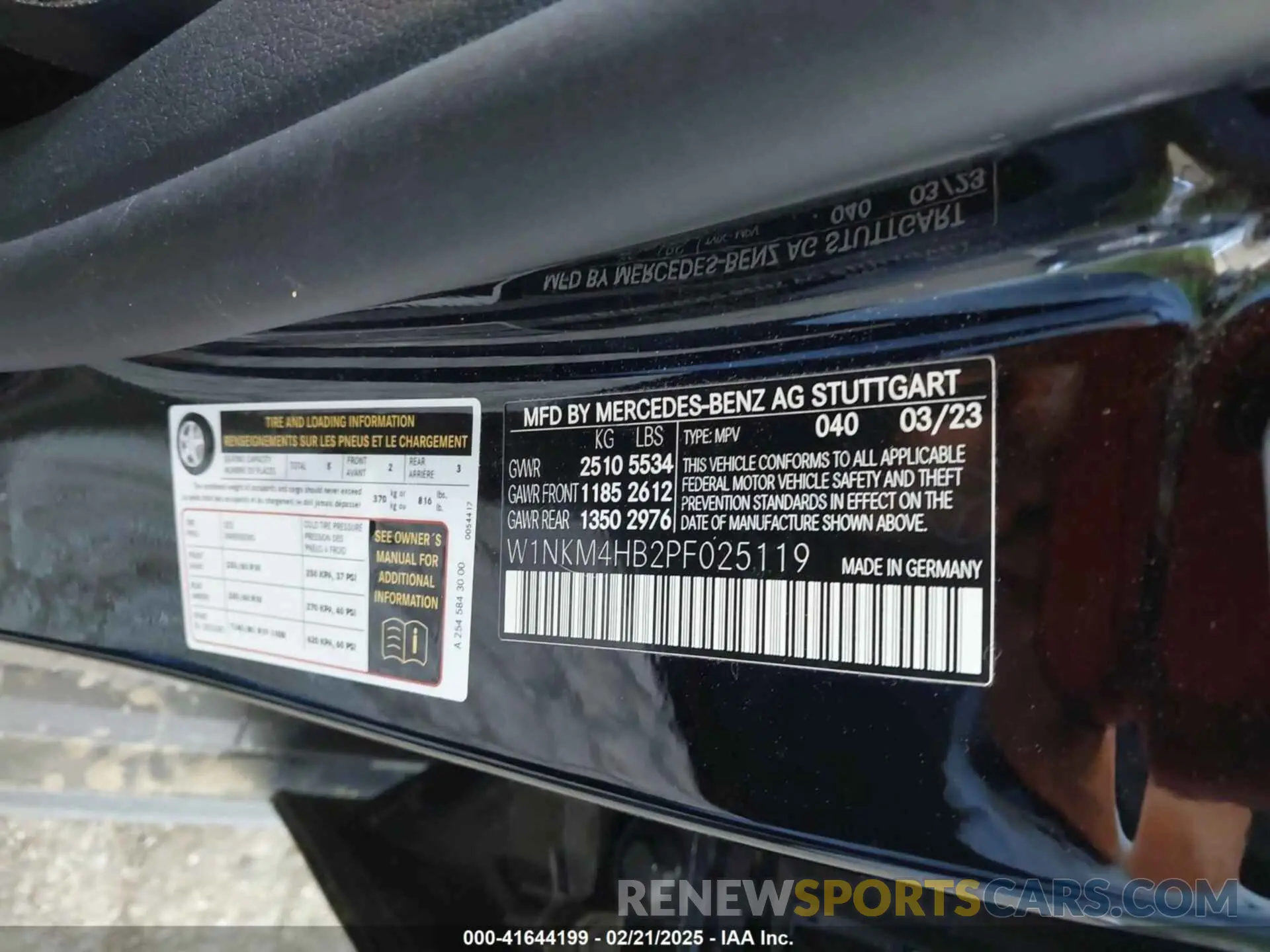 9 fotografías del automóvil dañado W1NKM4HB2PF025119 MERCEDES-BENZ GLC 300 2023