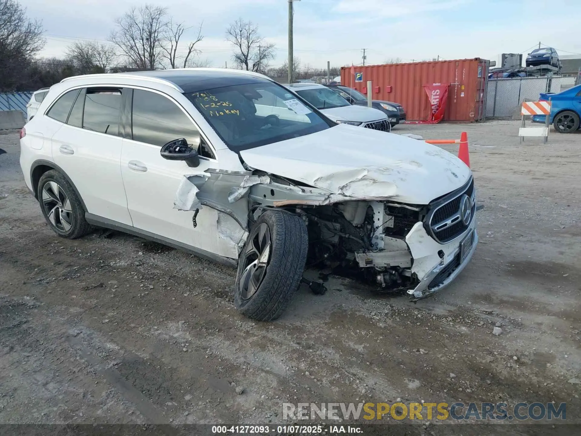 1 fotografías del automóvil dañado W1NKM4HB6PF028329 MERCEDES-BENZ GLC 300 2023