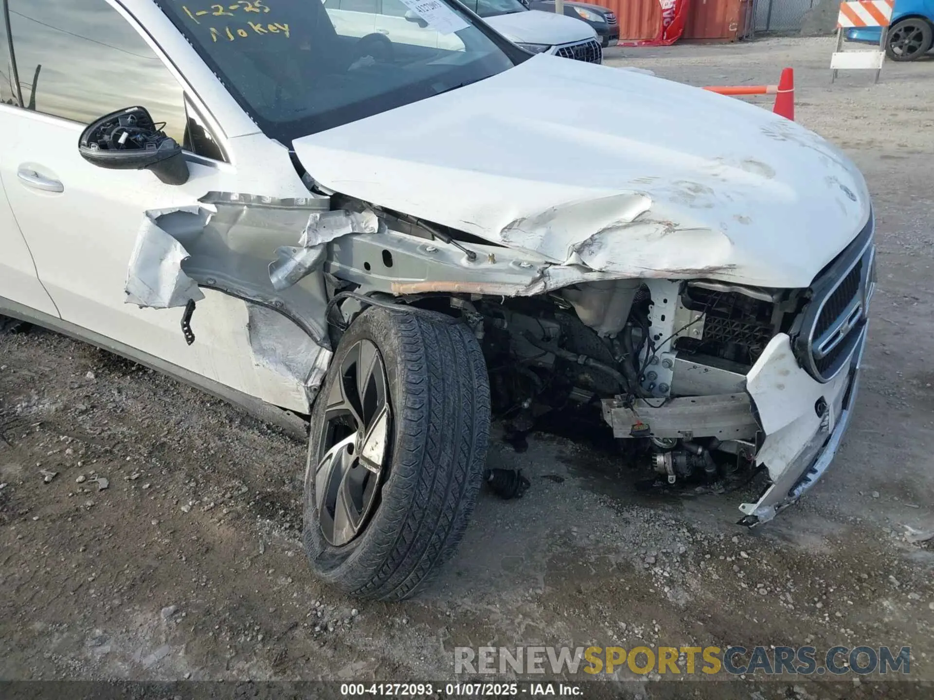 6 fotografías del automóvil dañado W1NKM4HB6PF028329 MERCEDES-BENZ GLC 300 2023