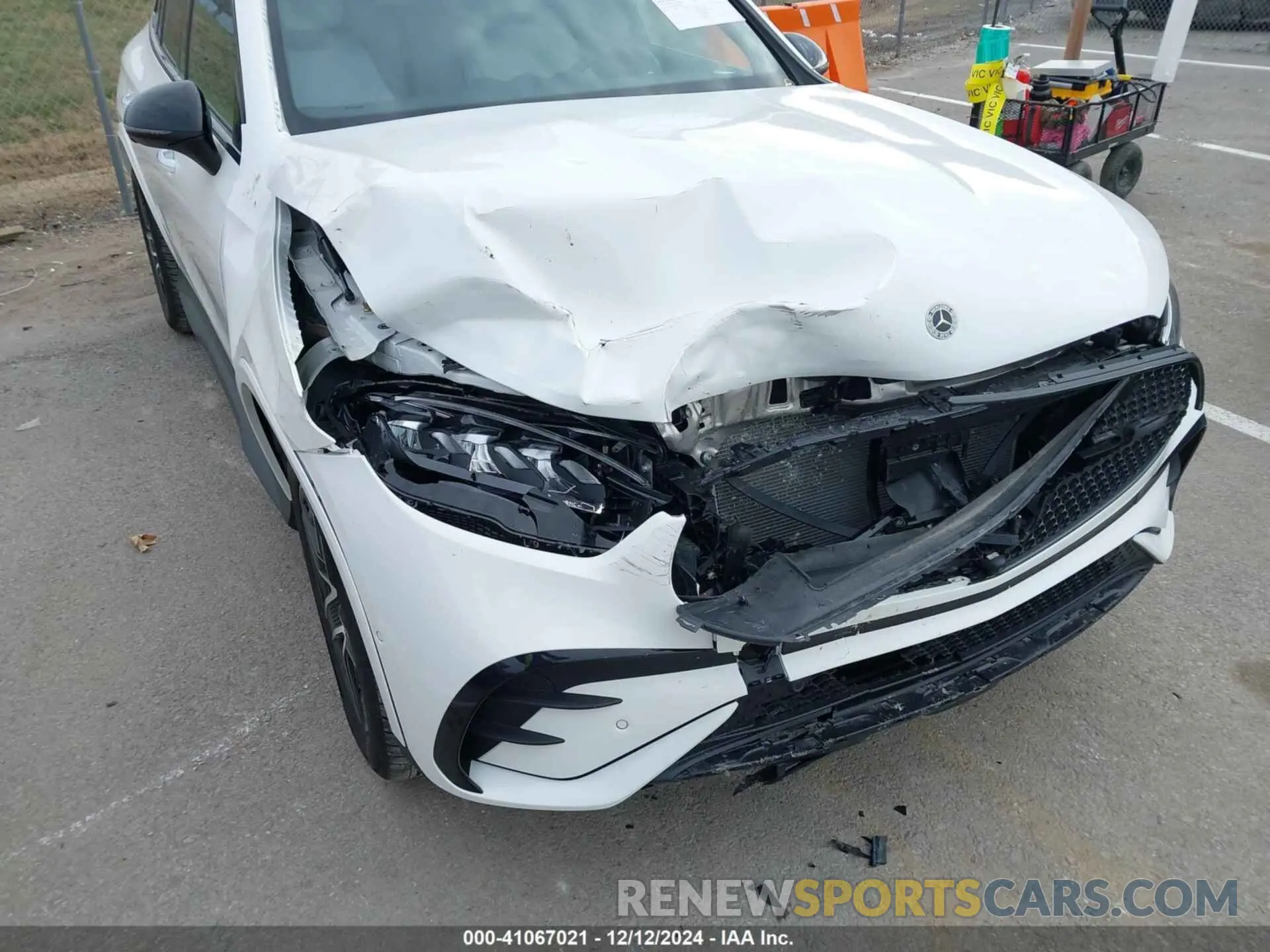 6 fotografías del automóvil dañado W1NKM4HB8PF060067 MERCEDES-BENZ GLC 300 2023
