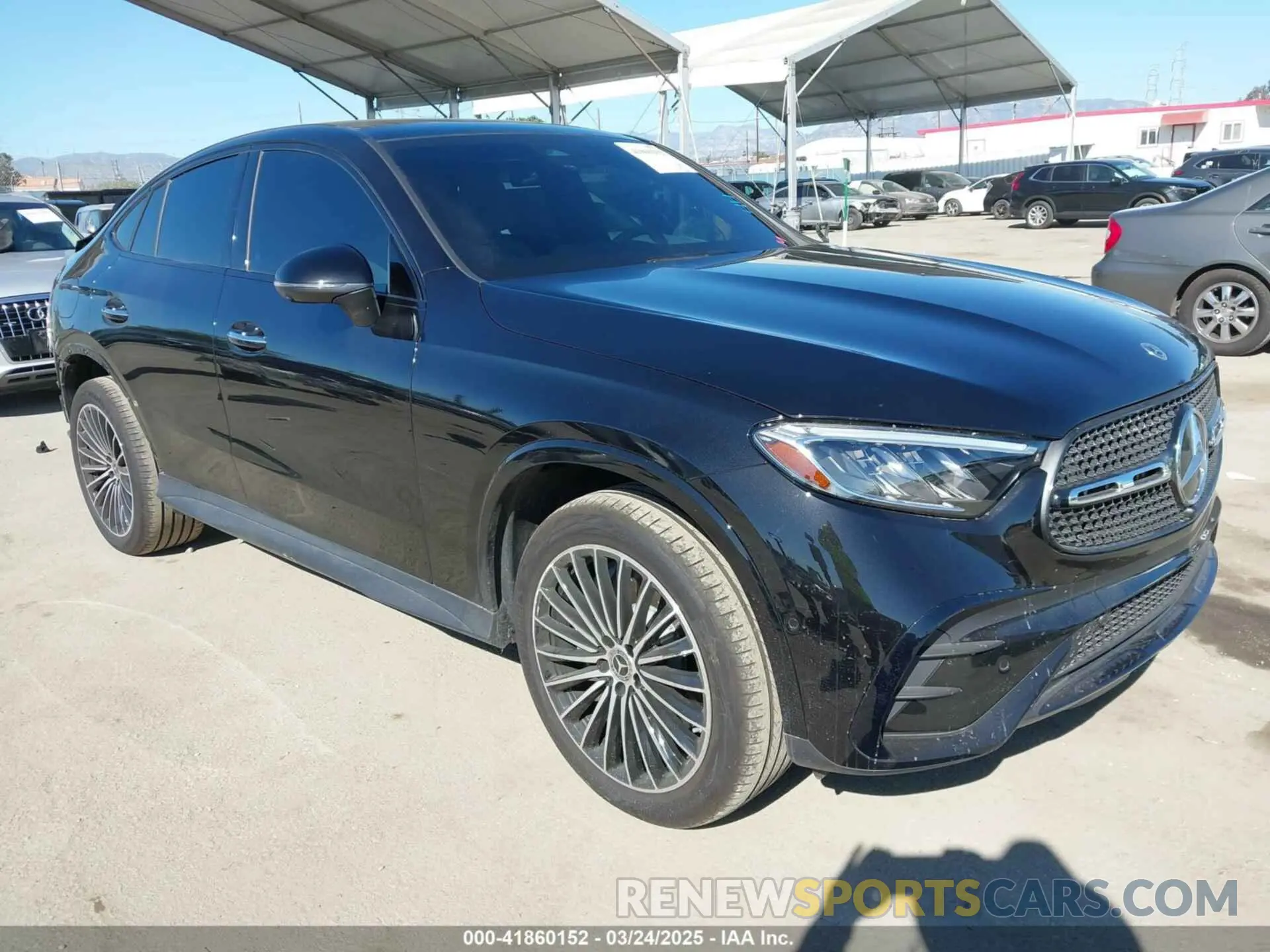 1 fotografías del automóvil dañado W1NKJ4HB2RF174822 MERCEDES-BENZ GLC 300 2024
