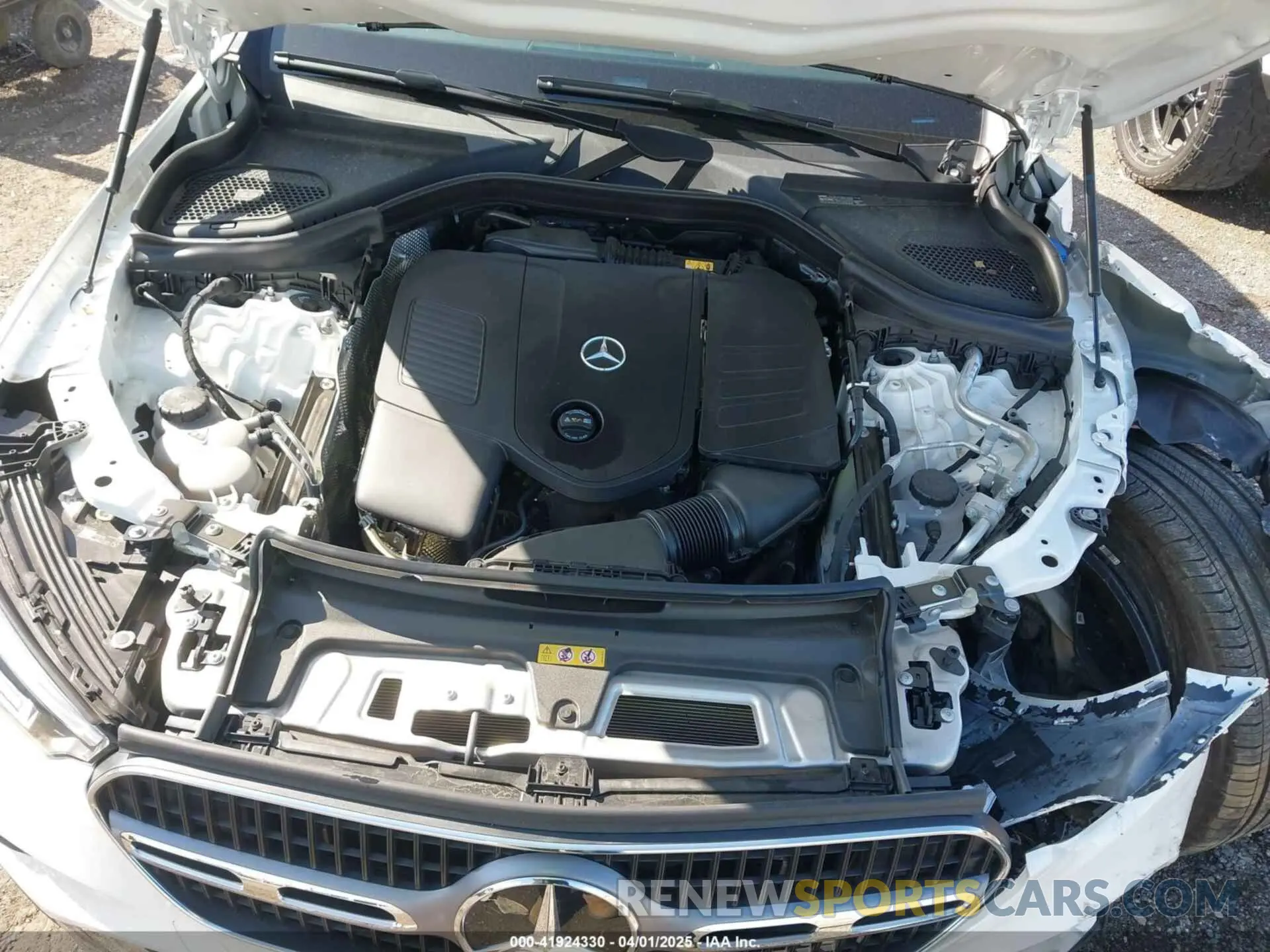 10 fotografías del automóvil dañado W1NKM4GB5RF167307 MERCEDES-BENZ GLC 300 2024