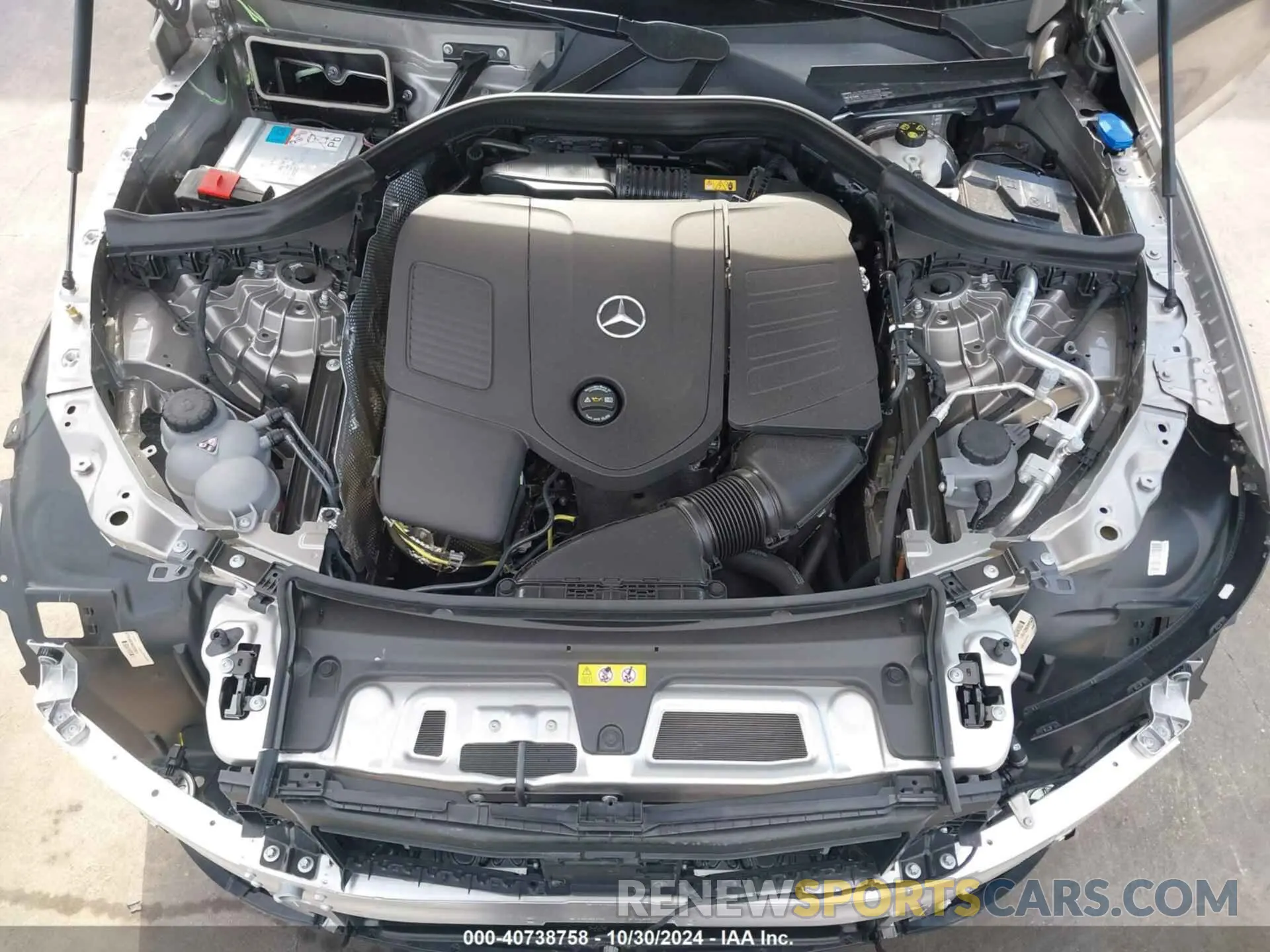 10 fotografías del automóvil dañado W1NKM4GB5RF177402 MERCEDES-BENZ GLC 300 2024