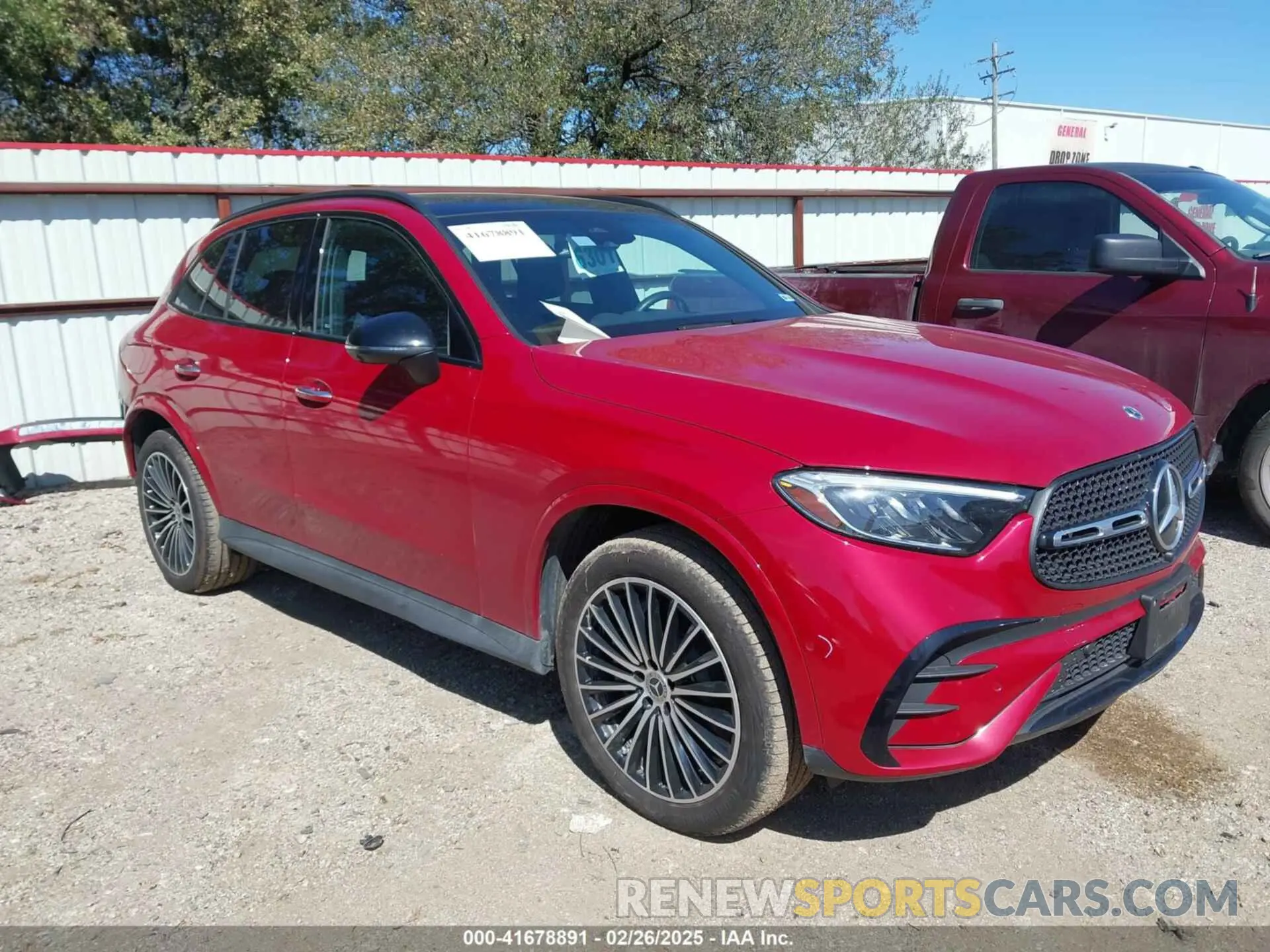 1 fotografías del automóvil dañado W1NKM4GB6RF178509 MERCEDES-BENZ GLC 300 2024