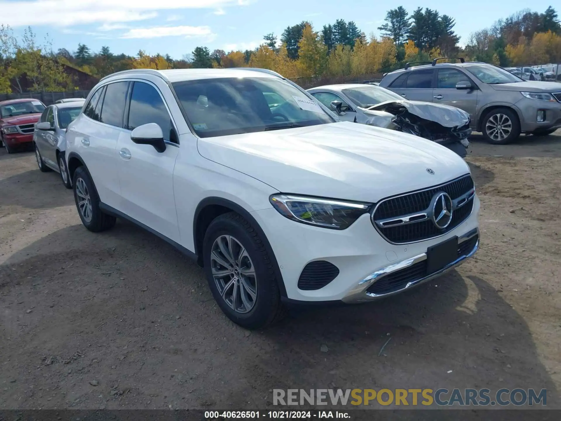 1 fotografías del automóvil dañado W1NKM4HB3RF232234 MERCEDES-BENZ GLC 300 2024
