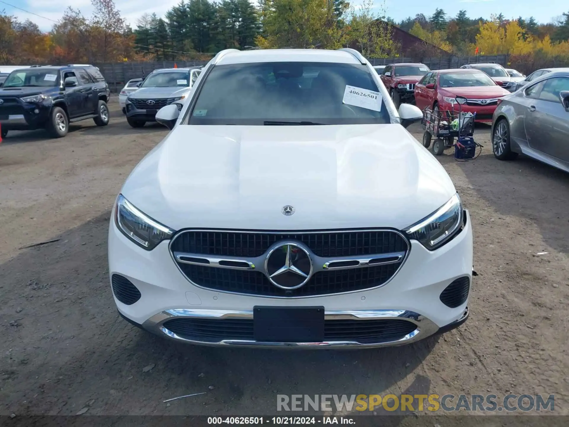 12 fotografías del automóvil dañado W1NKM4HB3RF232234 MERCEDES-BENZ GLC 300 2024