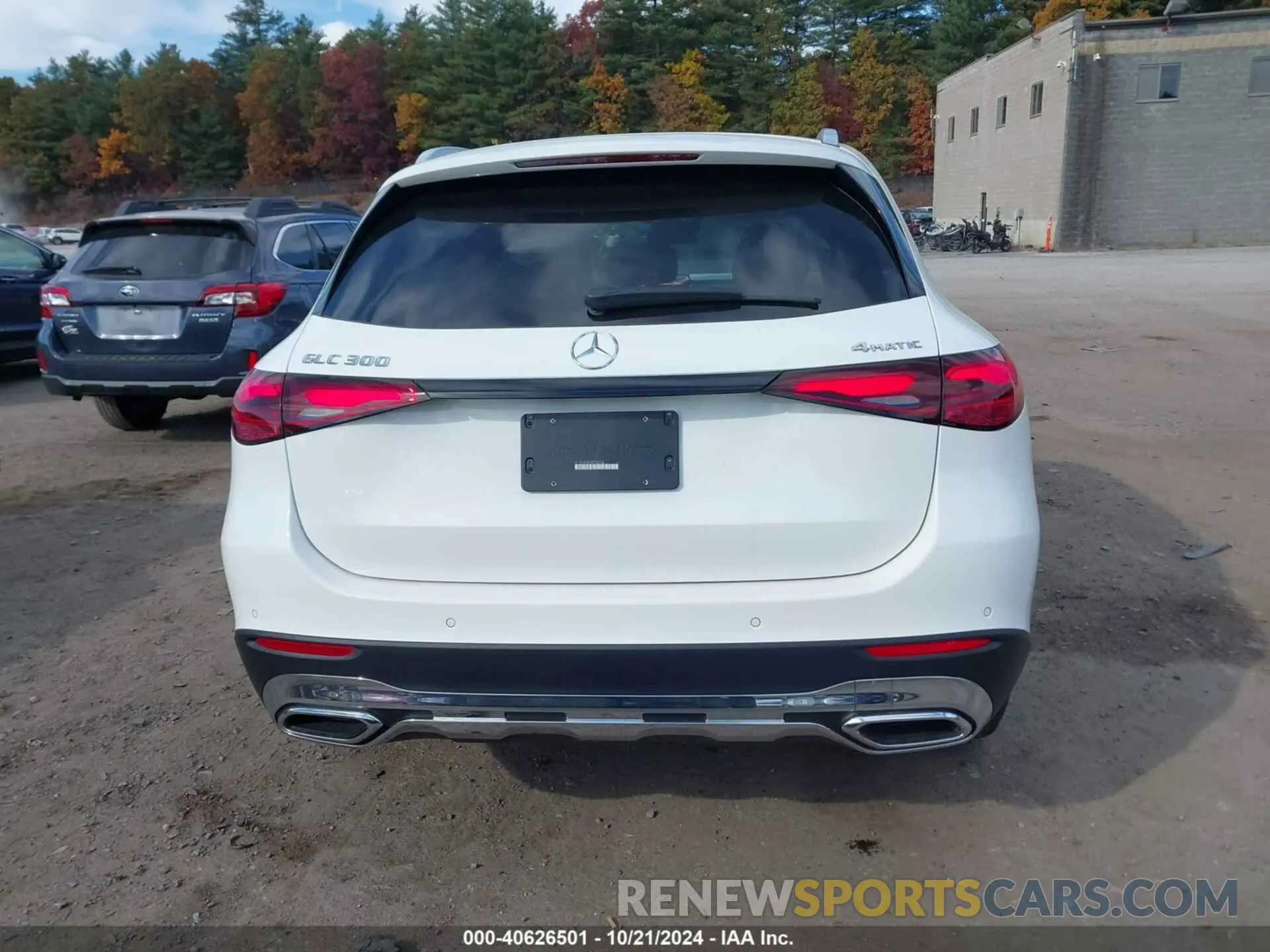 16 fotografías del automóvil dañado W1NKM4HB3RF232234 MERCEDES-BENZ GLC 300 2024