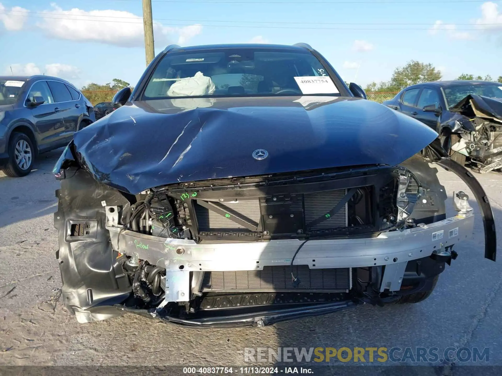 13 fotografías del automóvil dañado W1NKM4HB4RF080772 MERCEDES-BENZ GLC 300 2024