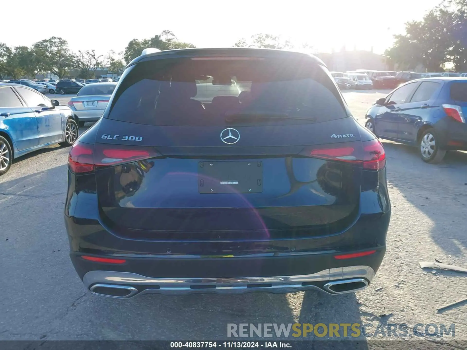17 fotografías del automóvil dañado W1NKM4HB4RF080772 MERCEDES-BENZ GLC 300 2024