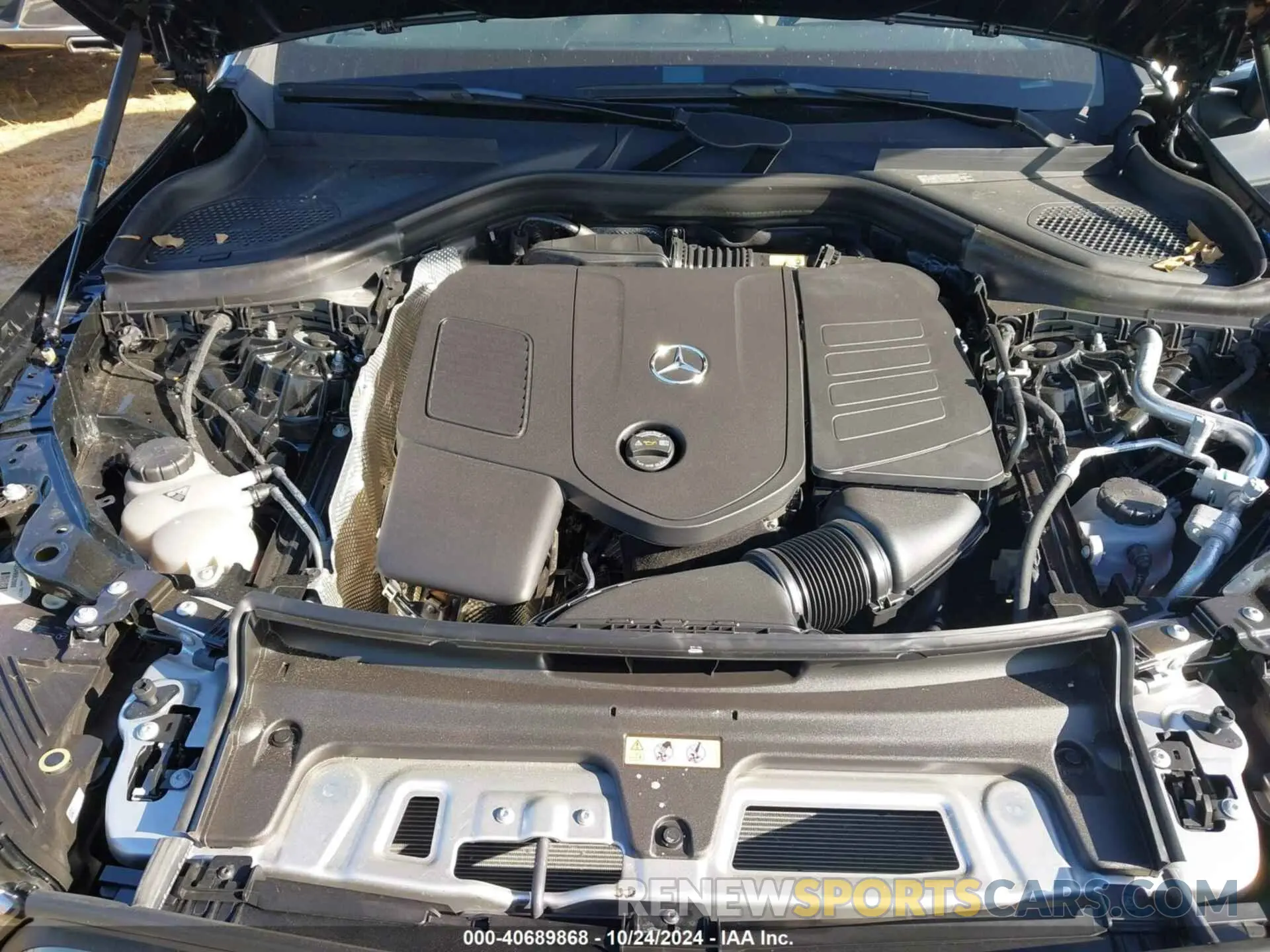 10 fotografías del automóvil dañado W1NKM4HB4RF088371 MERCEDES-BENZ GLC 300 2024