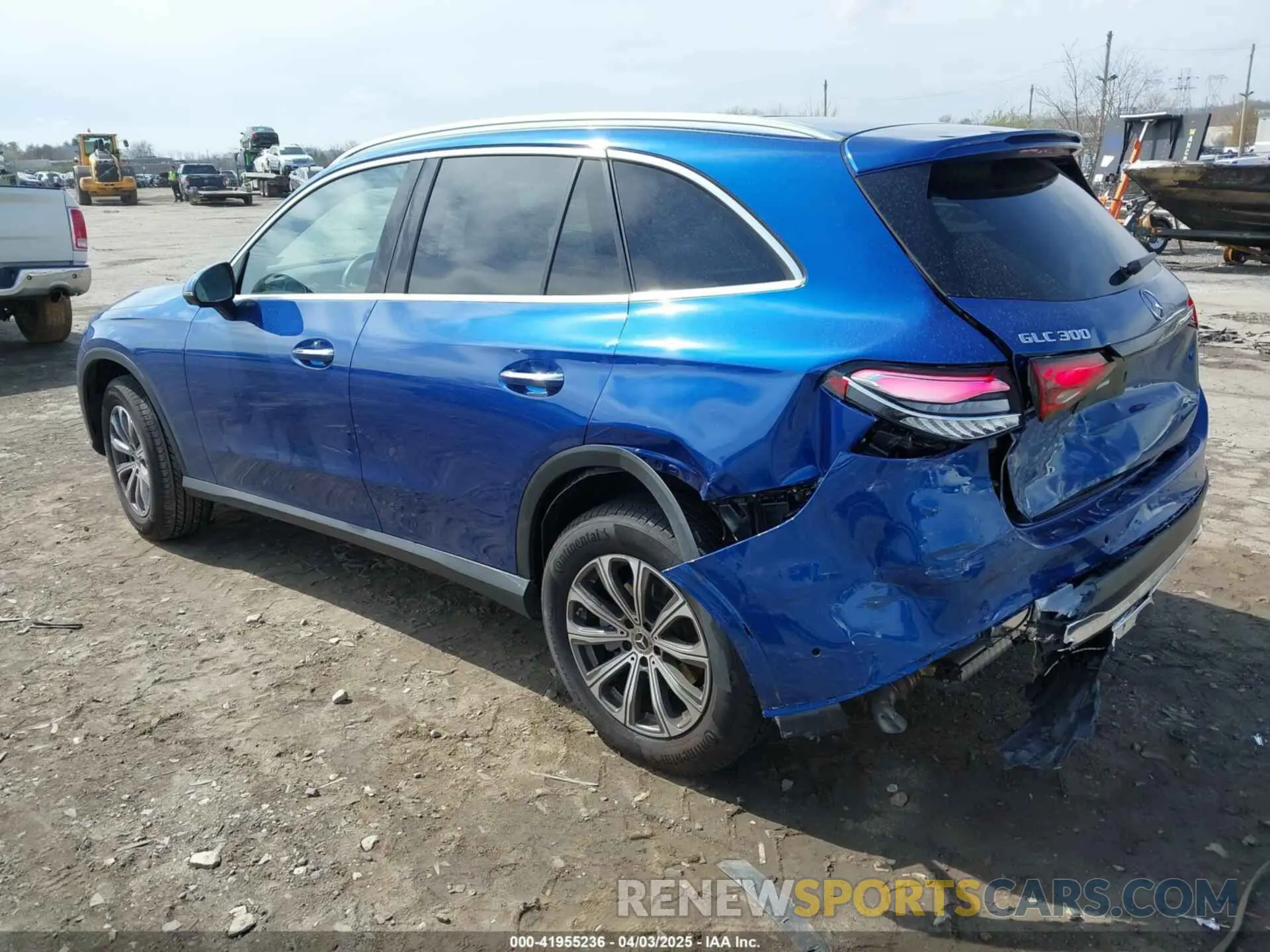 3 fotografías del automóvil dañado W1NKM4HB9RF122031 MERCEDES-BENZ GLC 300 2024