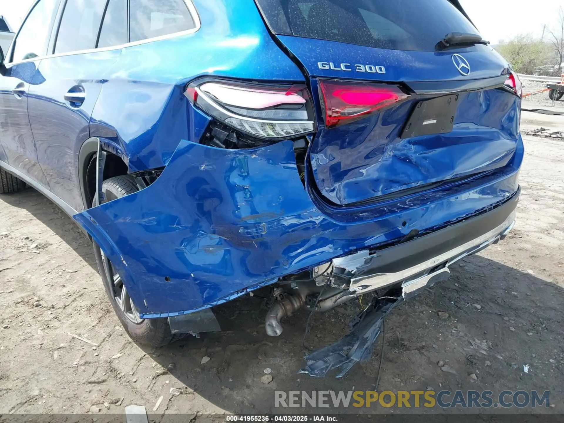 6 fotografías del automóvil dañado W1NKM4HB9RF122031 MERCEDES-BENZ GLC 300 2024