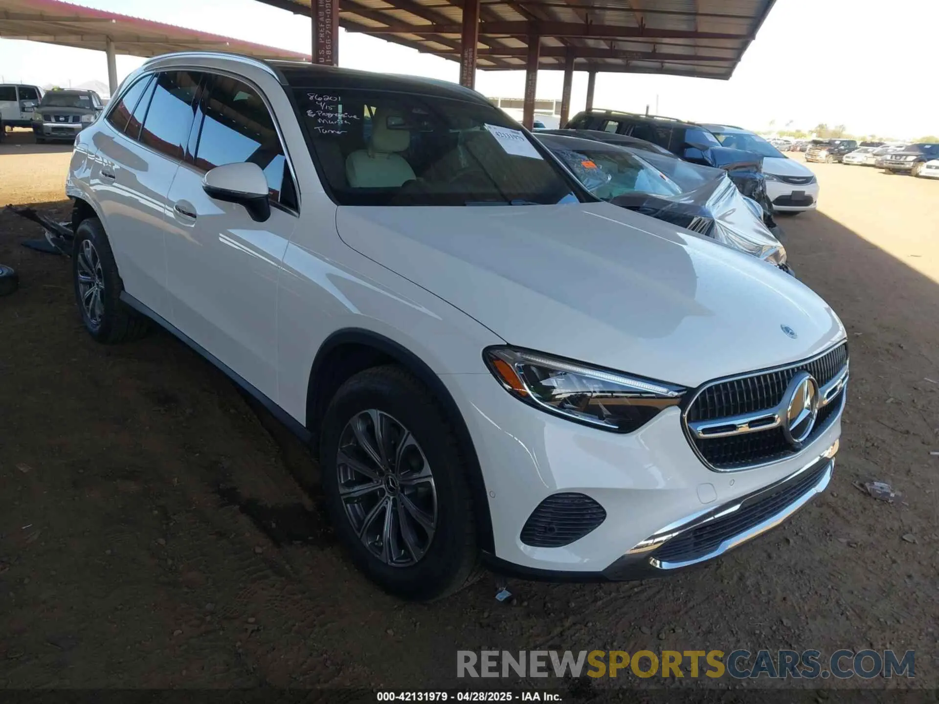 1 fotografías del automóvil dañado W1NKM4GB3SF274362 MERCEDES-BENZ GLC 300 2025