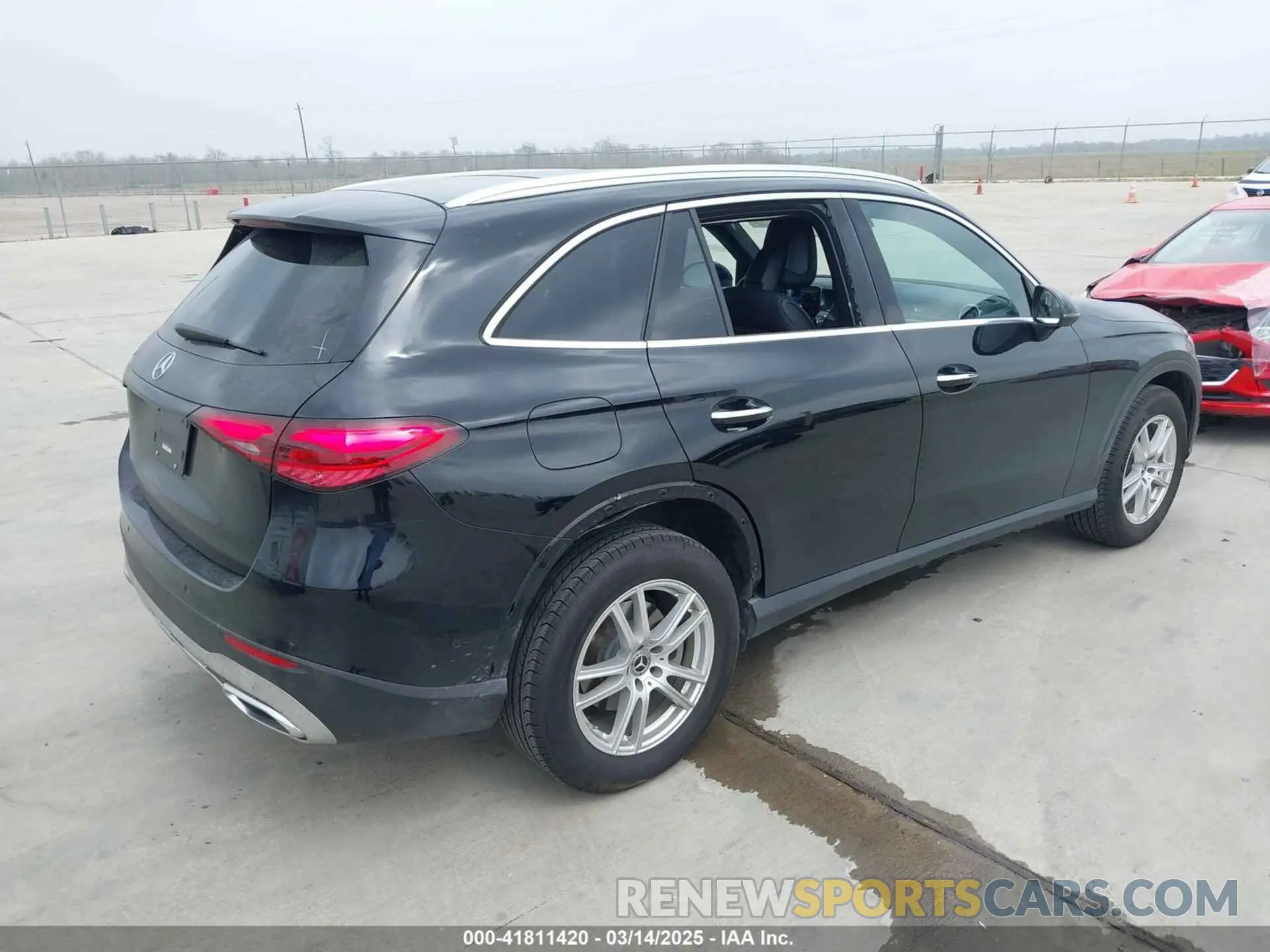 4 fotografías del automóvil dañado W1NKM4GB6SF238715 MERCEDES-BENZ GLC 300 2025