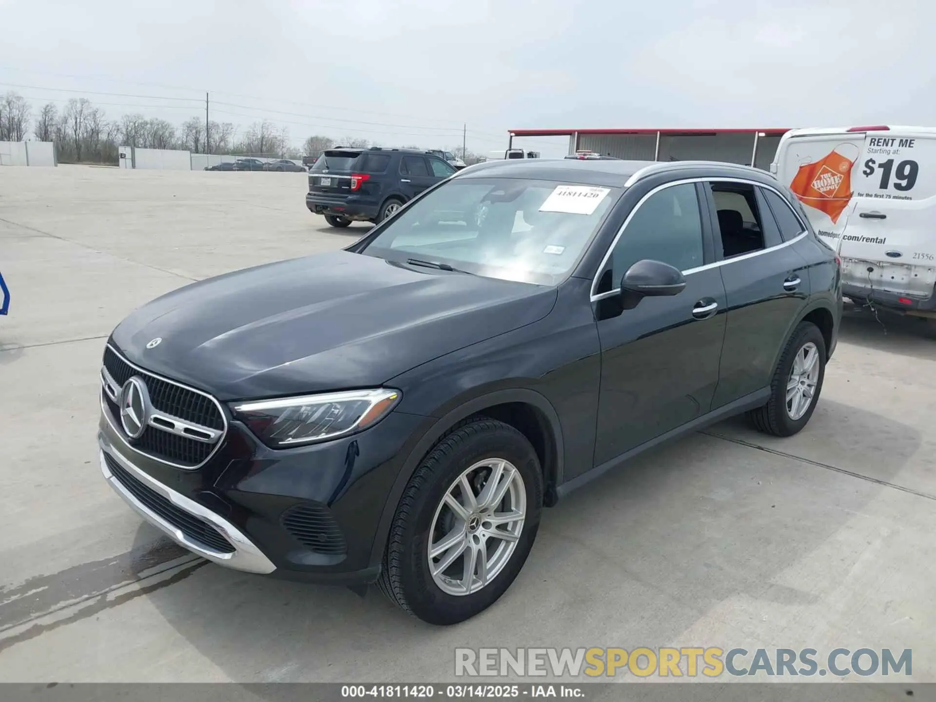 6 fotografías del automóvil dañado W1NKM4GB6SF238715 MERCEDES-BENZ GLC 300 2025