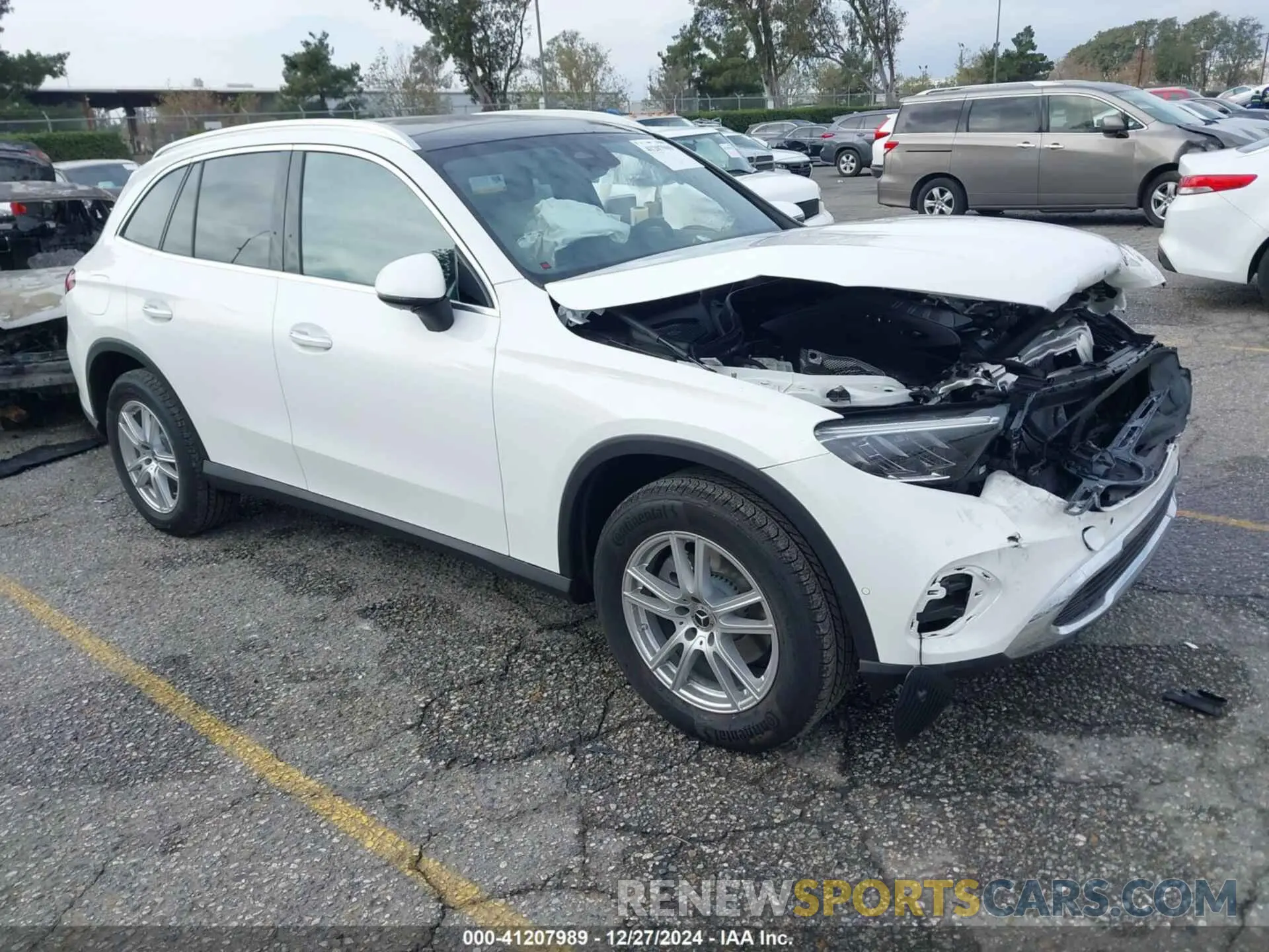 1 fotografías del automóvil dañado W1NKM4GB8SF245147 MERCEDES-BENZ GLC 300 2025