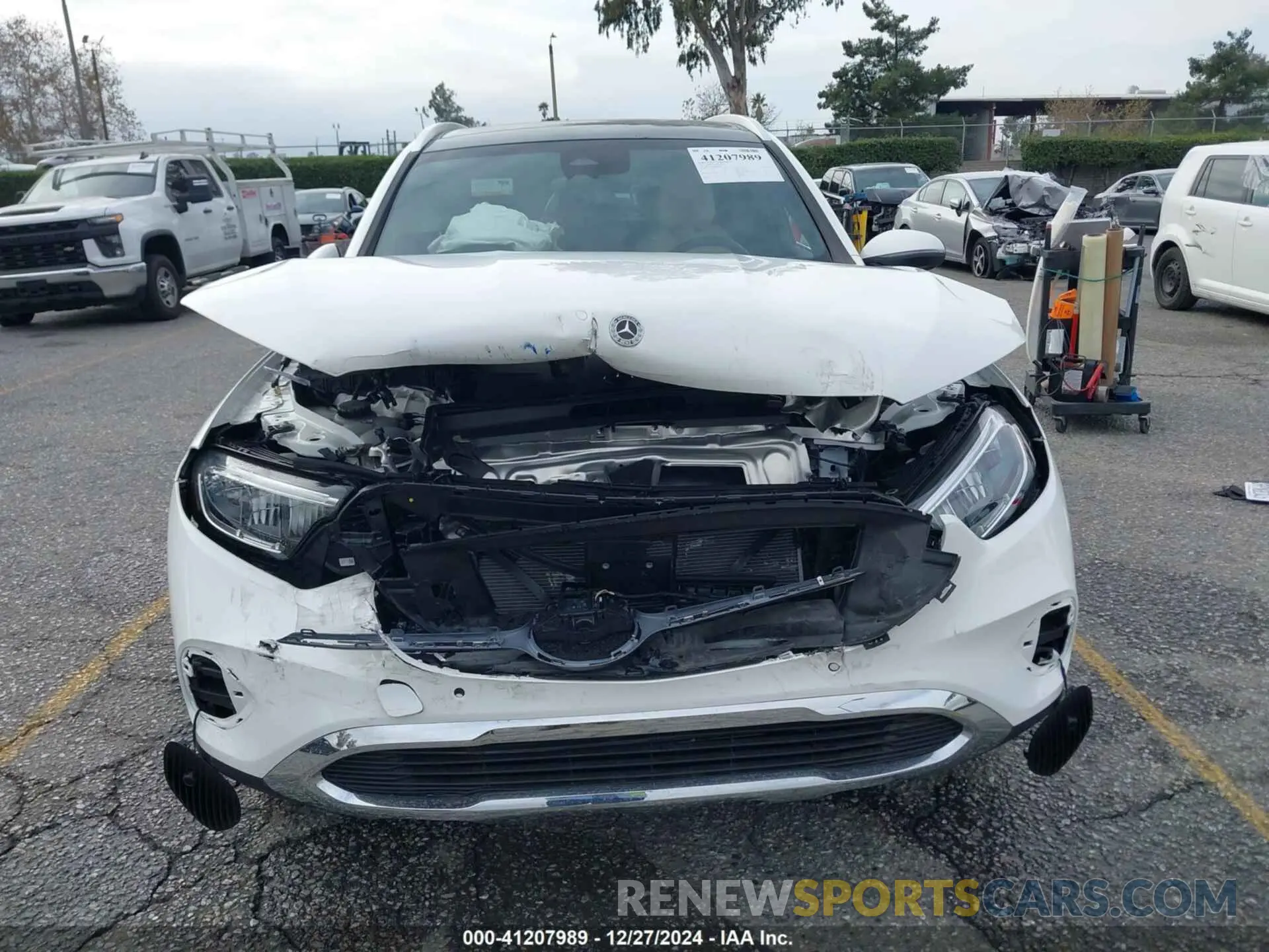 12 fotografías del automóvil dañado W1NKM4GB8SF245147 MERCEDES-BENZ GLC 300 2025