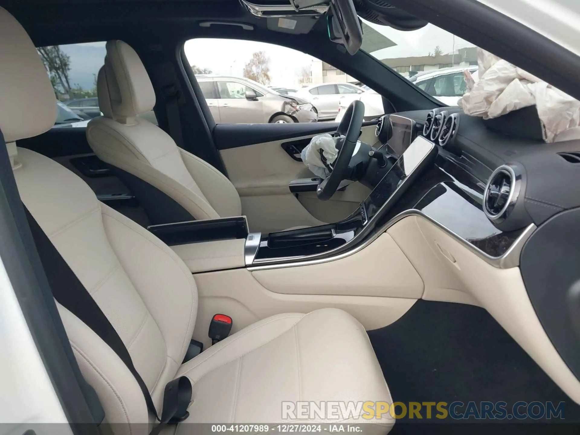 5 fotografías del automóvil dañado W1NKM4GB8SF245147 MERCEDES-BENZ GLC 300 2025