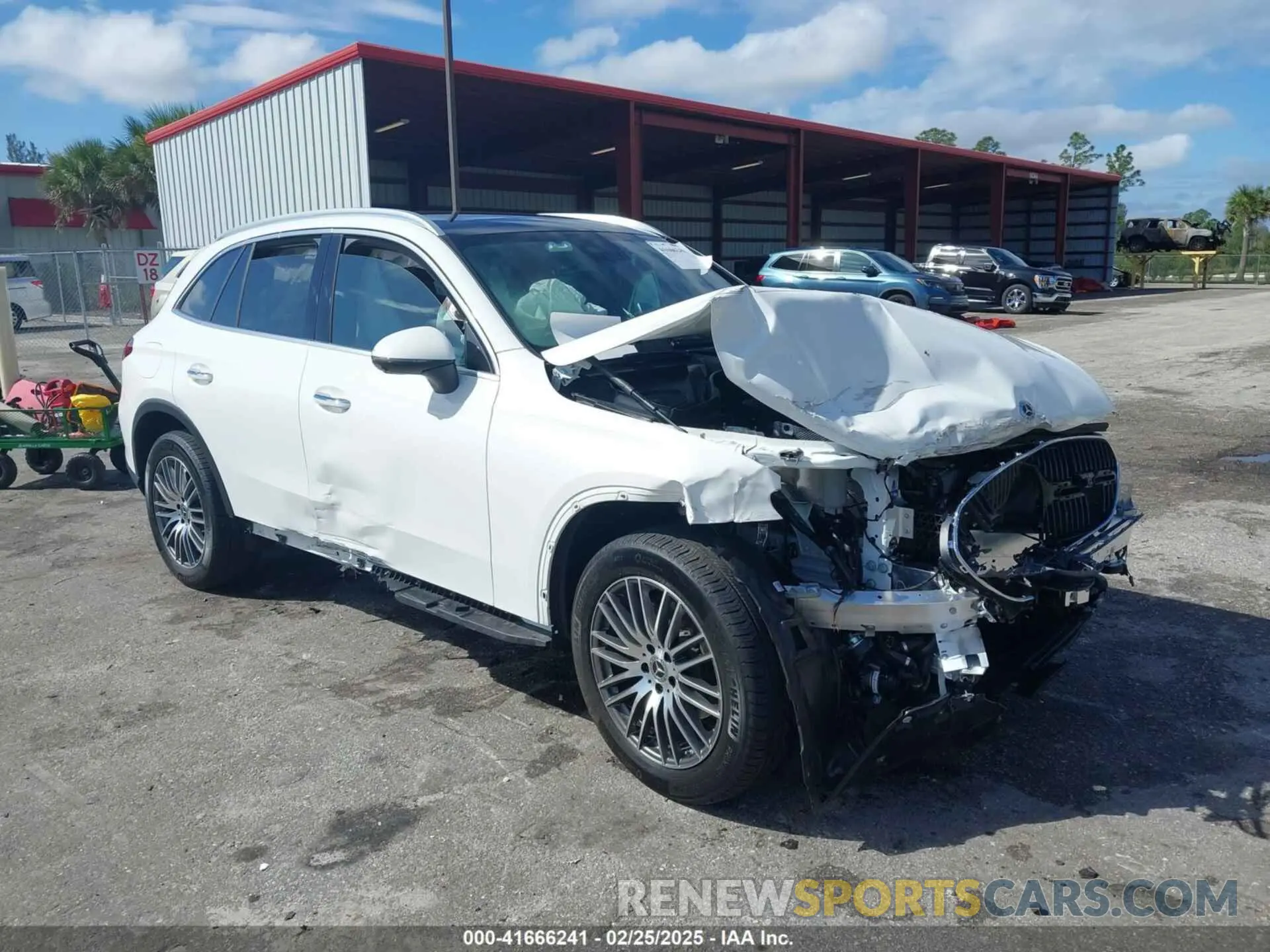 1 fotografías del automóvil dañado W1NKM4HB3SF237083 MERCEDES-BENZ GLC 300 2025