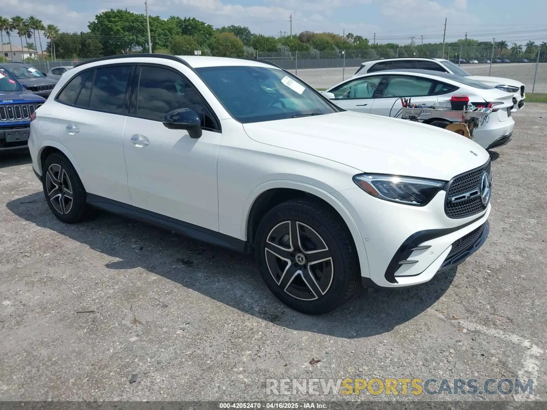 1 fotografías del automóvil dañado W1NKM4HBXSF257900 MERCEDES-BENZ GLC 300 2025