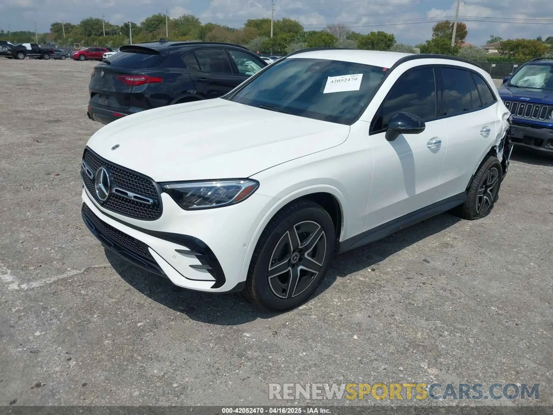 2 fotografías del automóvil dañado W1NKM4HBXSF257900 MERCEDES-BENZ GLC 300 2025