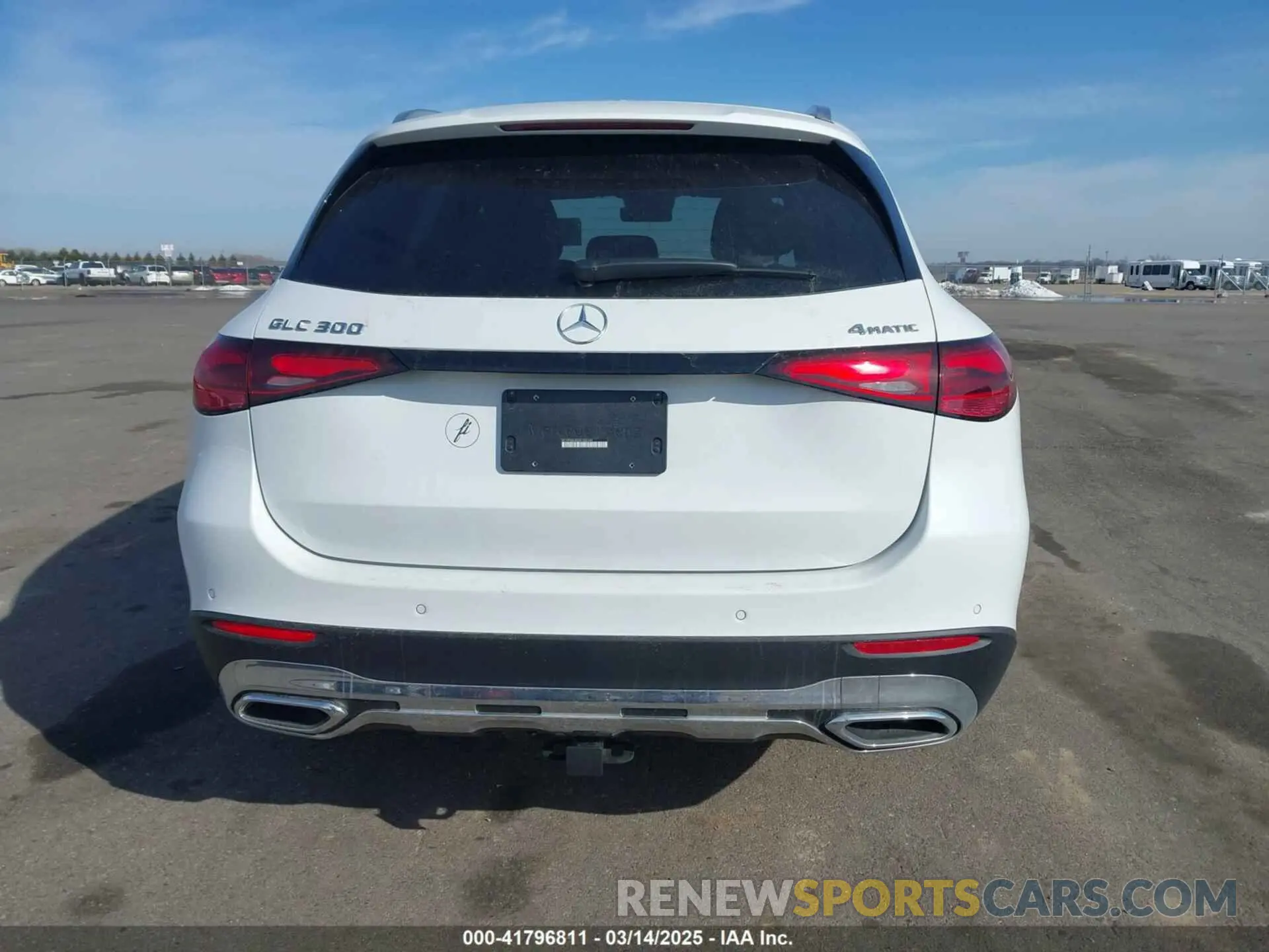 17 fotografías del automóvil dañado W1NKM4HBXSF282344 MERCEDES-BENZ GLC 300 2025