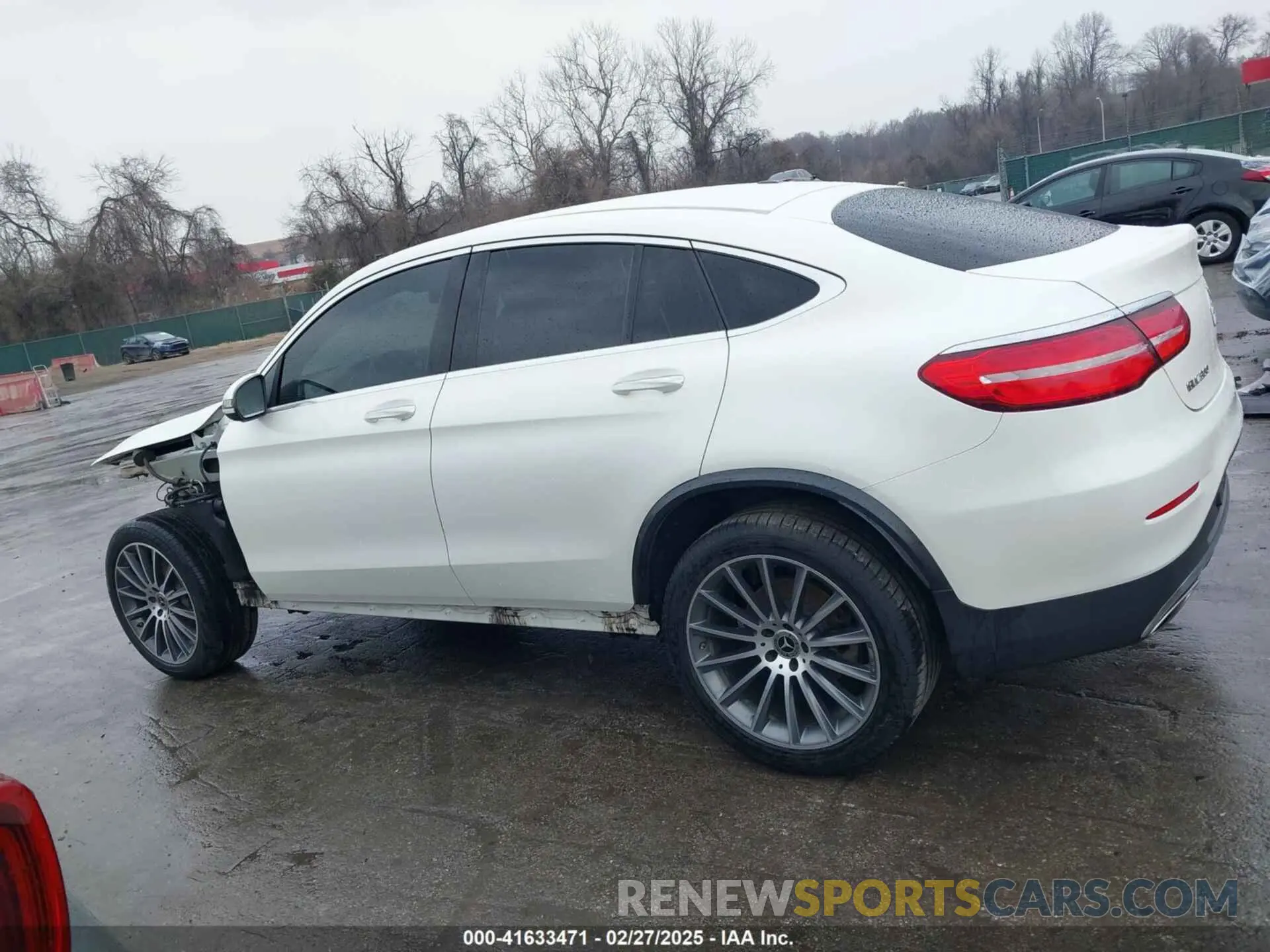 15 fotografías del automóvil dañado WDC0J4KB7KF553841 MERCEDES-BENZ GLC 300 COUPE 2019