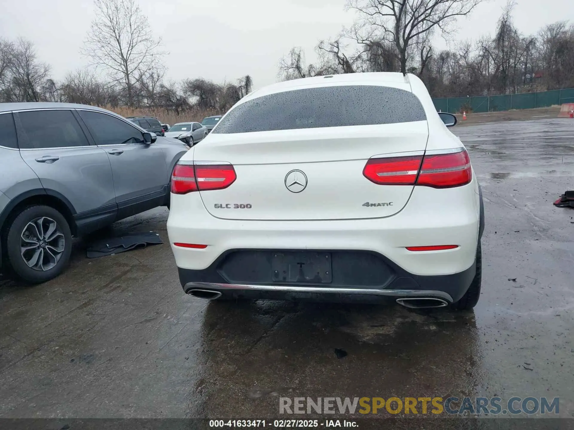 17 fotografías del automóvil dañado WDC0J4KB7KF553841 MERCEDES-BENZ GLC 300 COUPE 2019