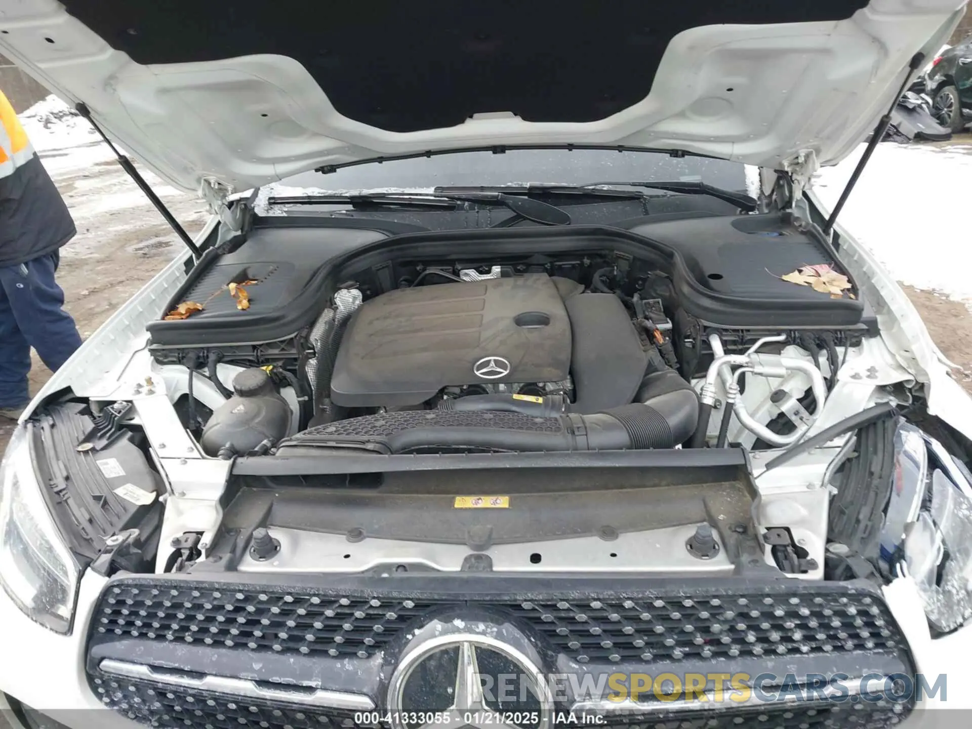 10 fotografías del automóvil dañado W1N0J8EB1LF858965 MERCEDES-BENZ GLC 300 COUPE 2020