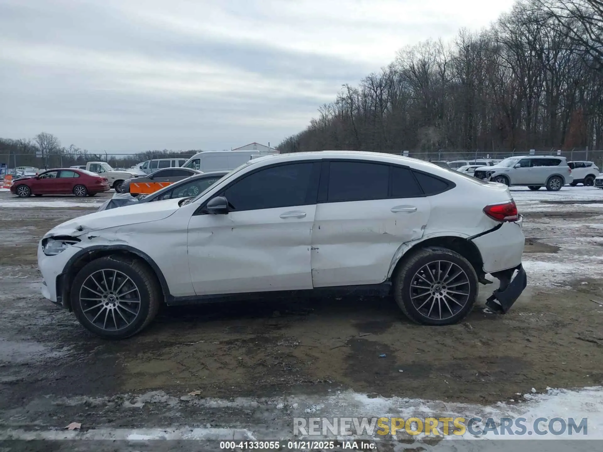 14 fotografías del automóvil dañado W1N0J8EB1LF858965 MERCEDES-BENZ GLC 300 COUPE 2020
