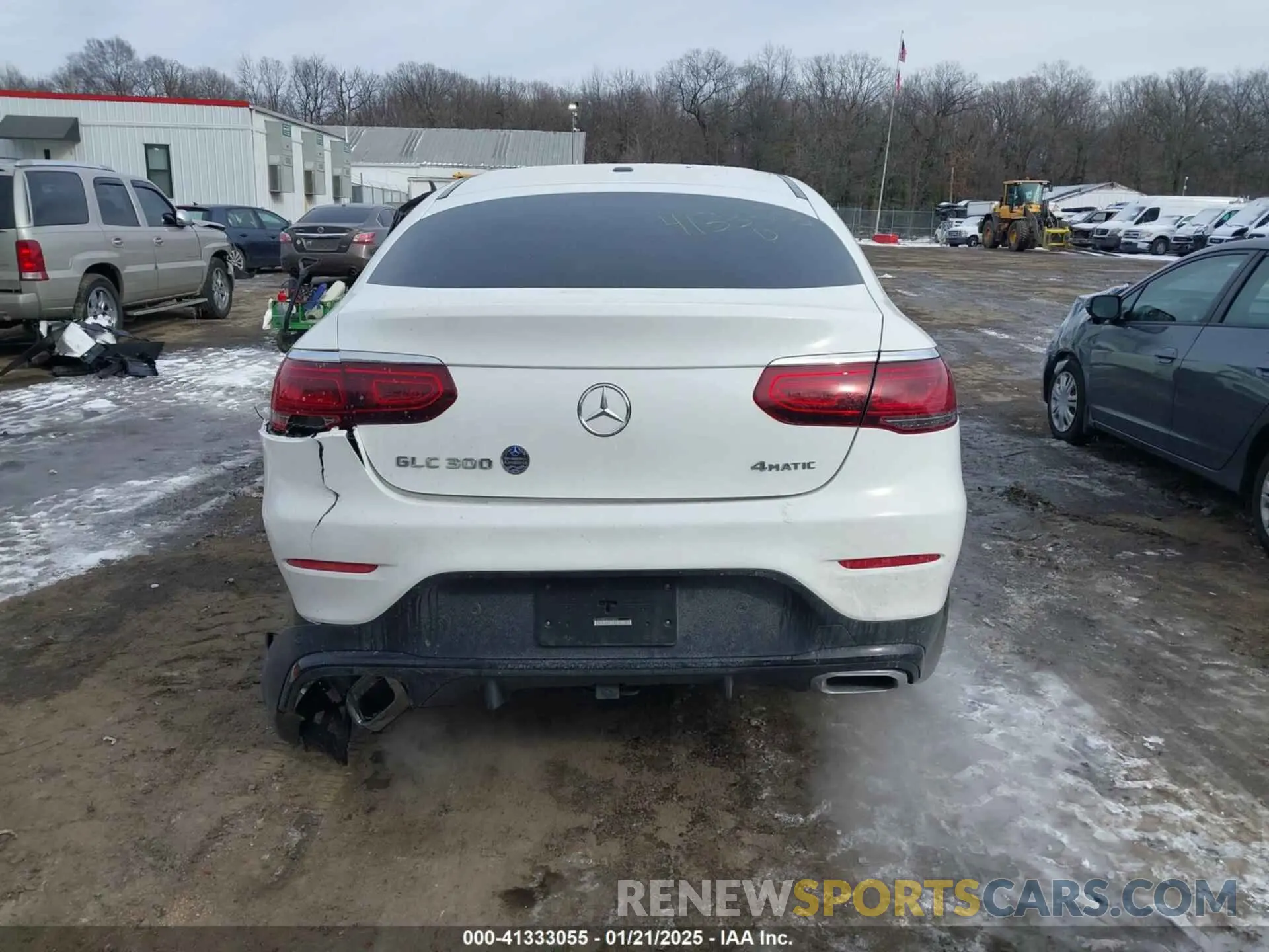 16 fotografías del automóvil dañado W1N0J8EB1LF858965 MERCEDES-BENZ GLC 300 COUPE 2020