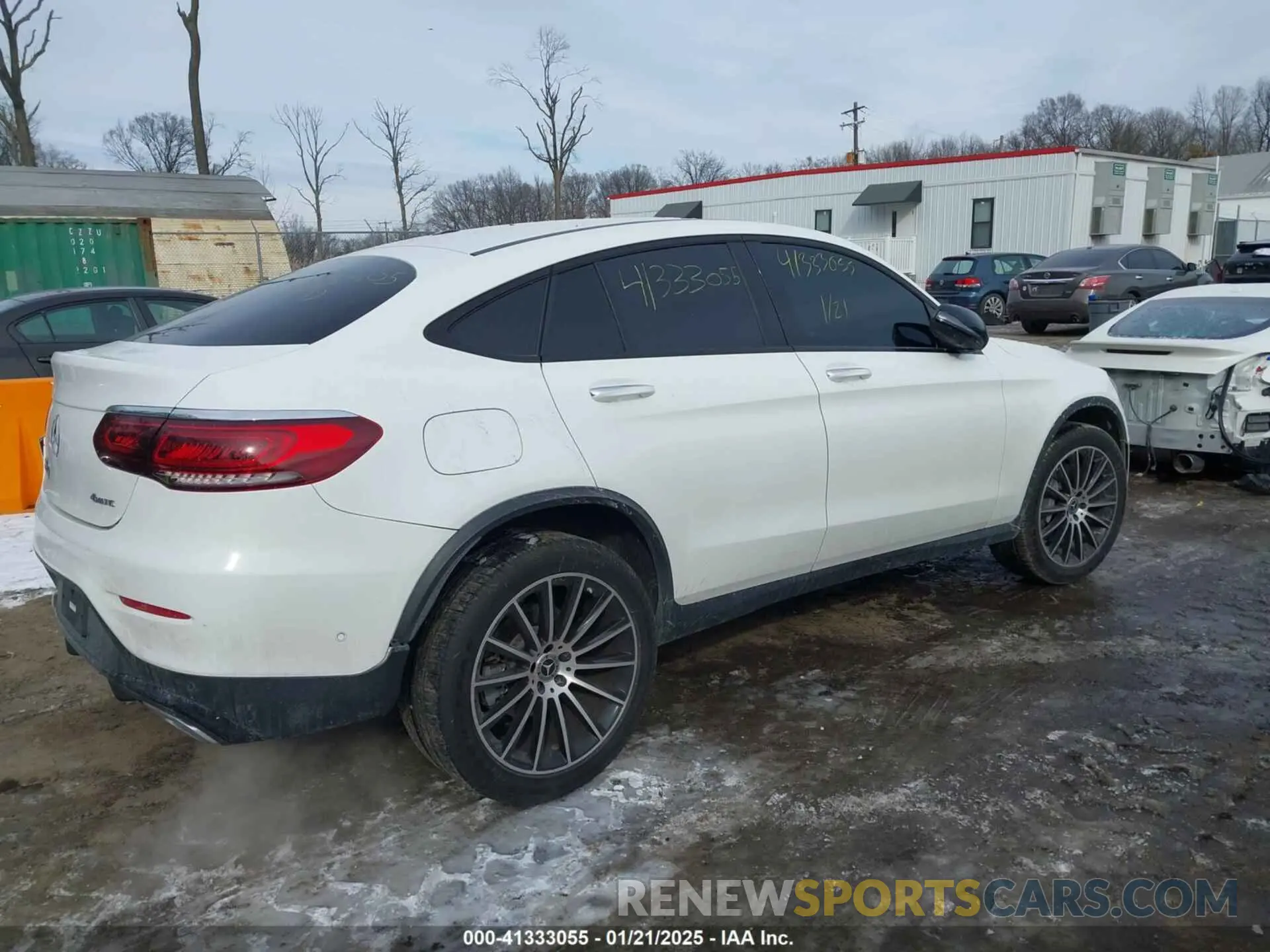 4 fotografías del automóvil dañado W1N0J8EB1LF858965 MERCEDES-BENZ GLC 300 COUPE 2020