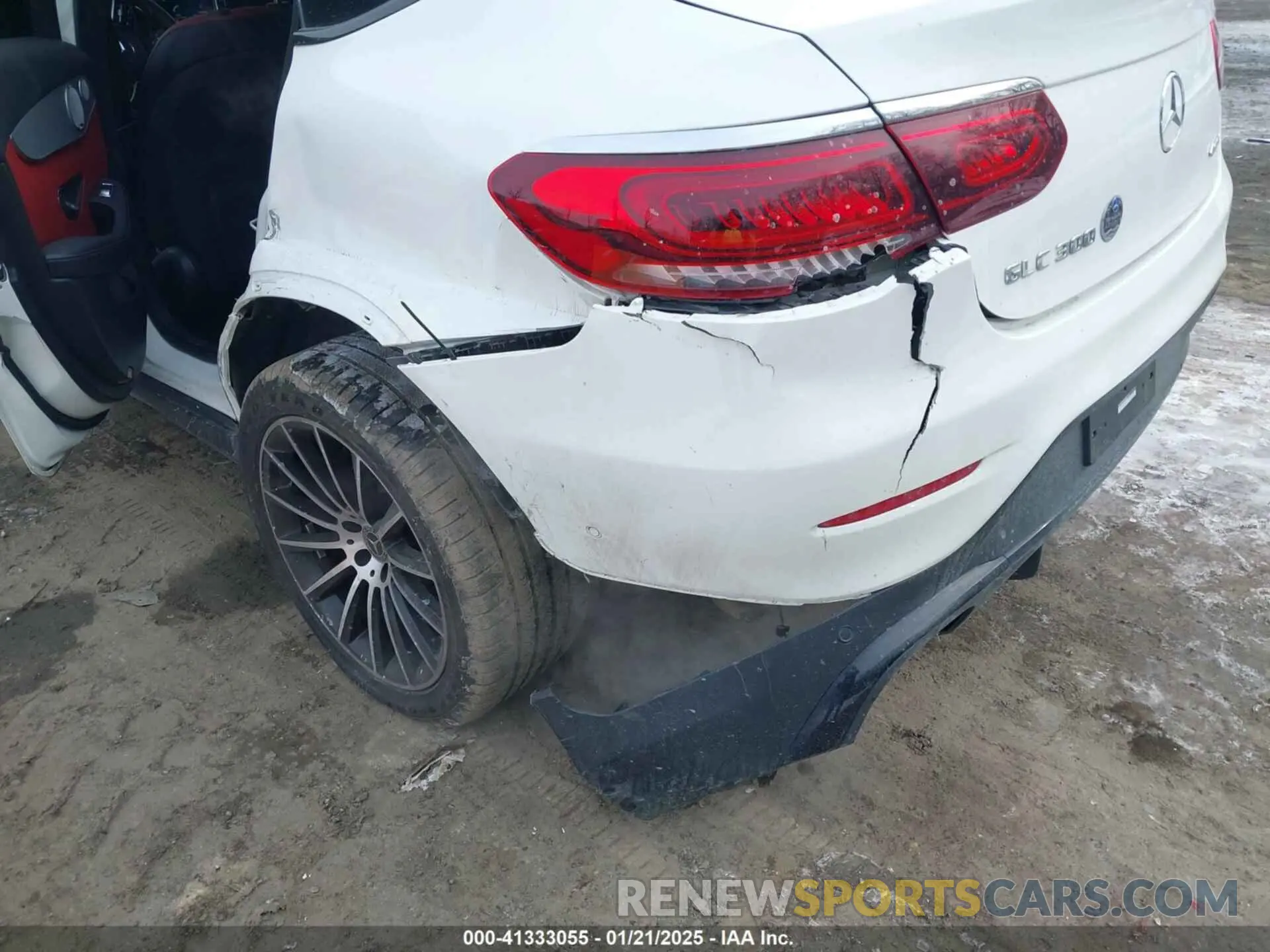 6 fotografías del automóvil dañado W1N0J8EB1LF858965 MERCEDES-BENZ GLC 300 COUPE 2020