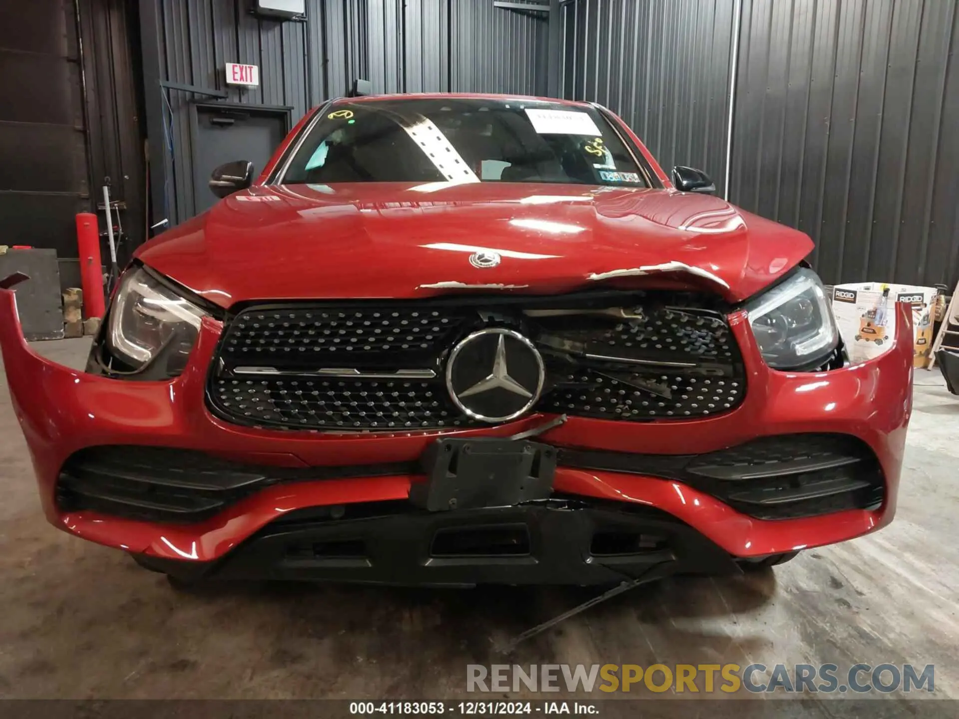 12 fotografías del automóvil dañado WDC0J8EB5LF673593 MERCEDES-BENZ GLC 300 COUPE 2020