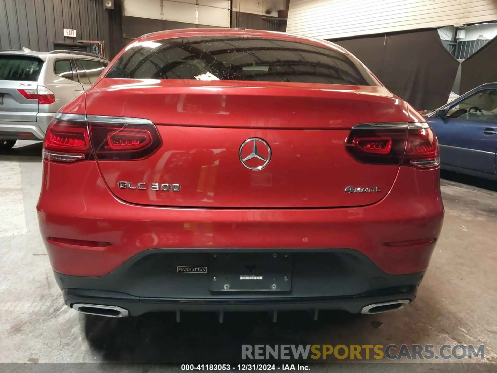 16 fotografías del automóvil dañado WDC0J8EB5LF673593 MERCEDES-BENZ GLC 300 COUPE 2020