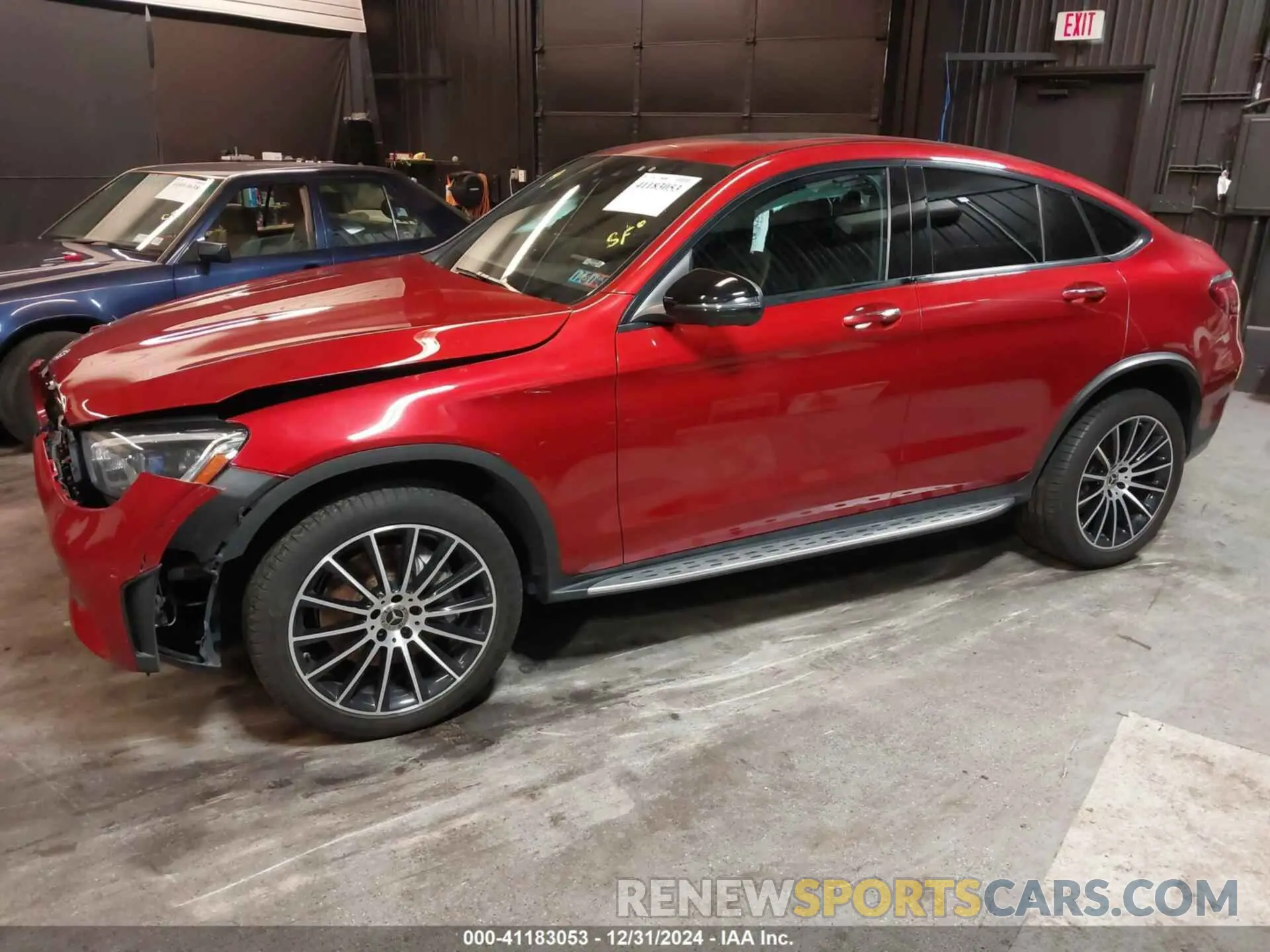 2 fotografías del automóvil dañado WDC0J8EB5LF673593 MERCEDES-BENZ GLC 300 COUPE 2020