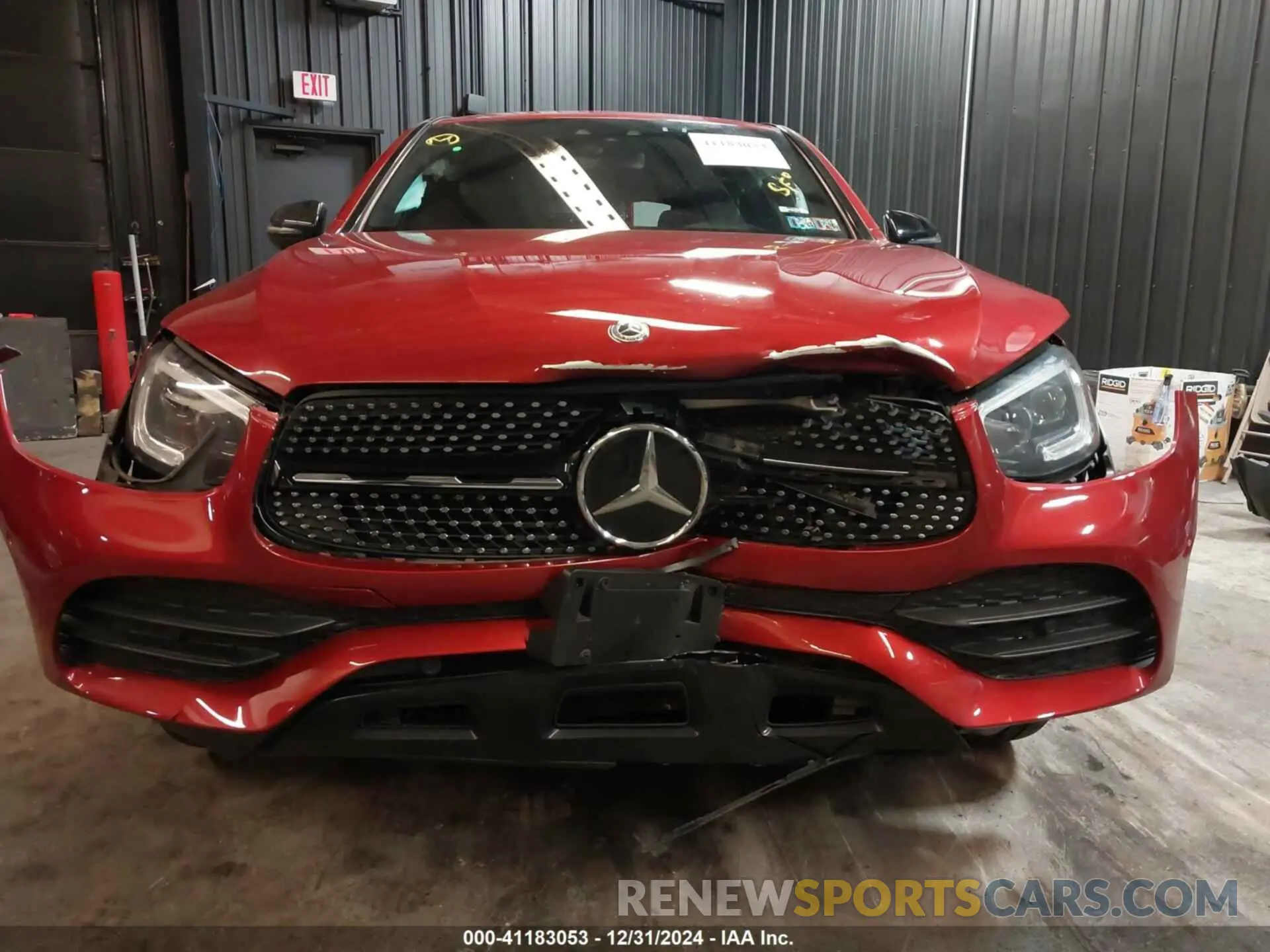 6 fotografías del automóvil dañado WDC0J8EB5LF673593 MERCEDES-BENZ GLC 300 COUPE 2020