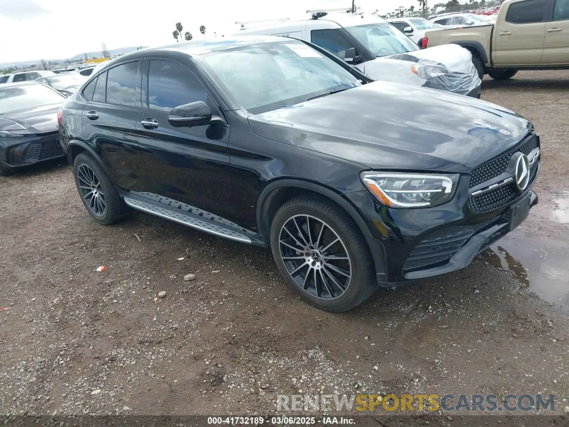1 fotografías del automóvil dañado WDC0J8EB6LF752366 MERCEDES-BENZ GLC 300 COUPE 2020