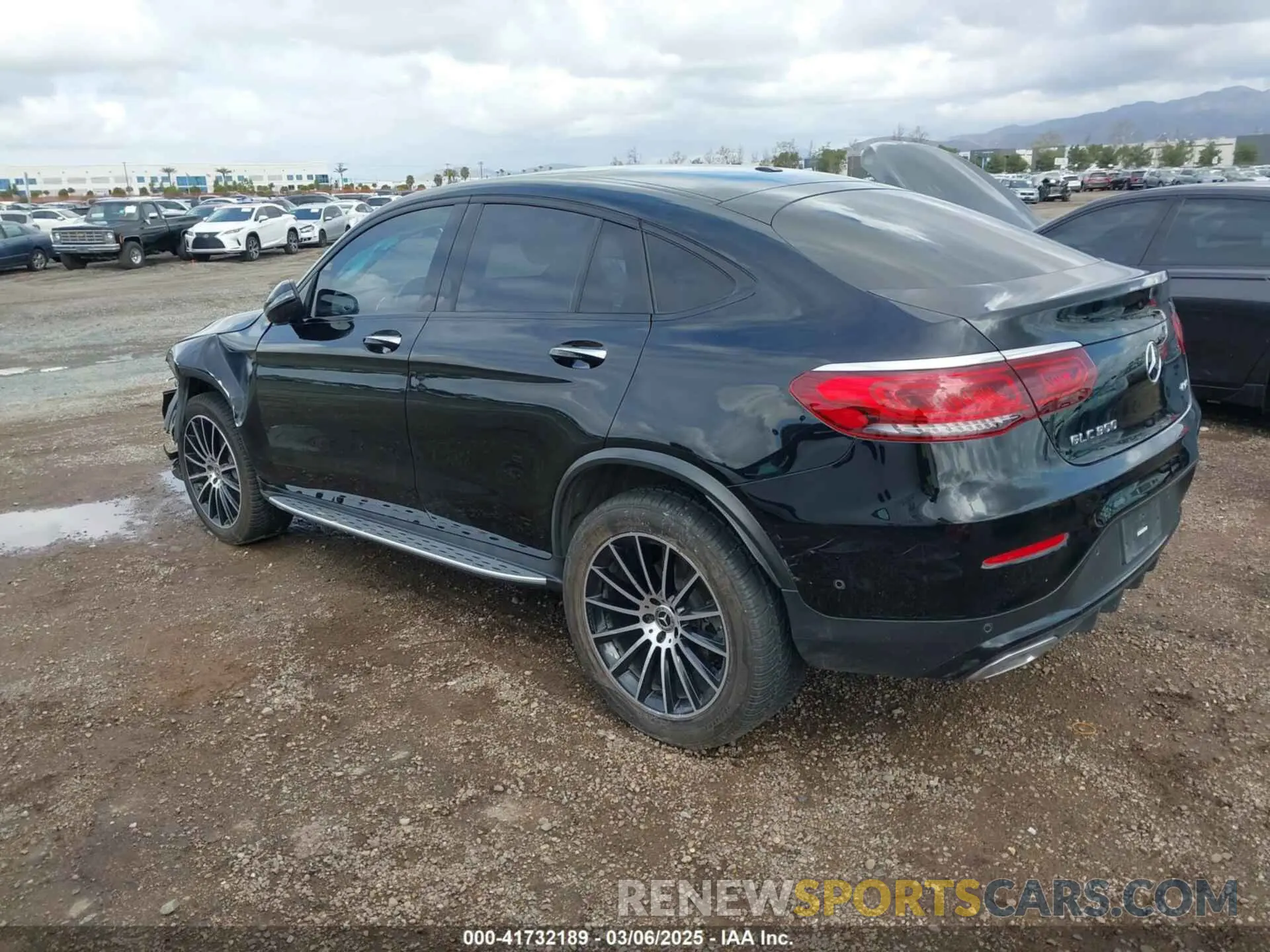 3 fotografías del automóvil dañado WDC0J8EB6LF752366 MERCEDES-BENZ GLC 300 COUPE 2020