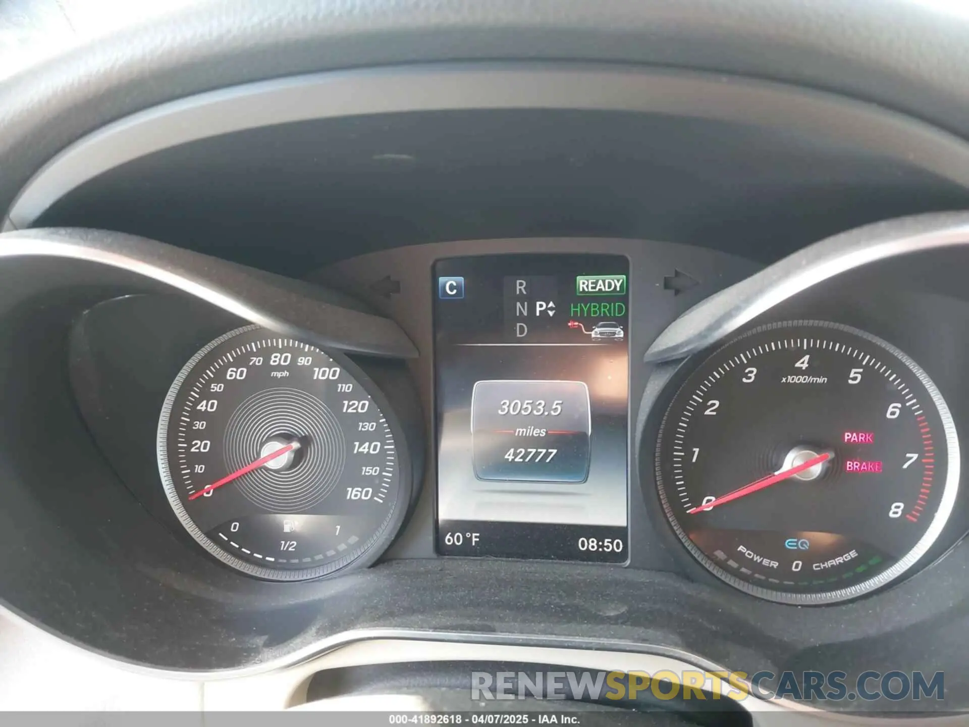 7 fotografías del automóvil dañado WDC0G5EB0KF585613 MERCEDES-BENZ GLC 350E 2019