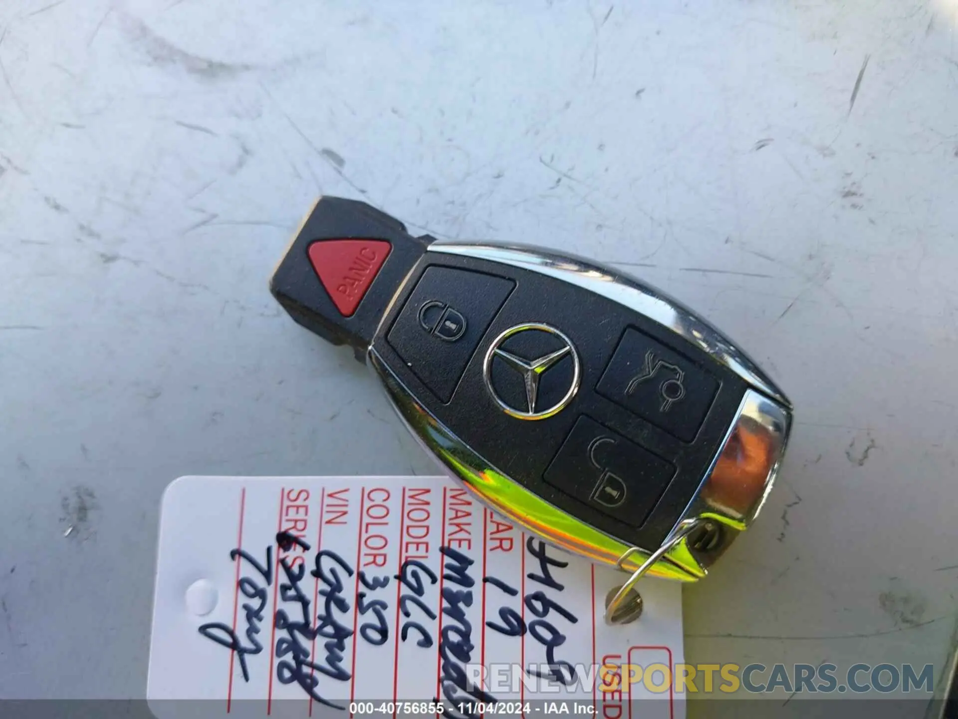 11 fotografías del automóvil dañado WDC0G5EB1KF625858 MERCEDES-BENZ GLC 350E 2019